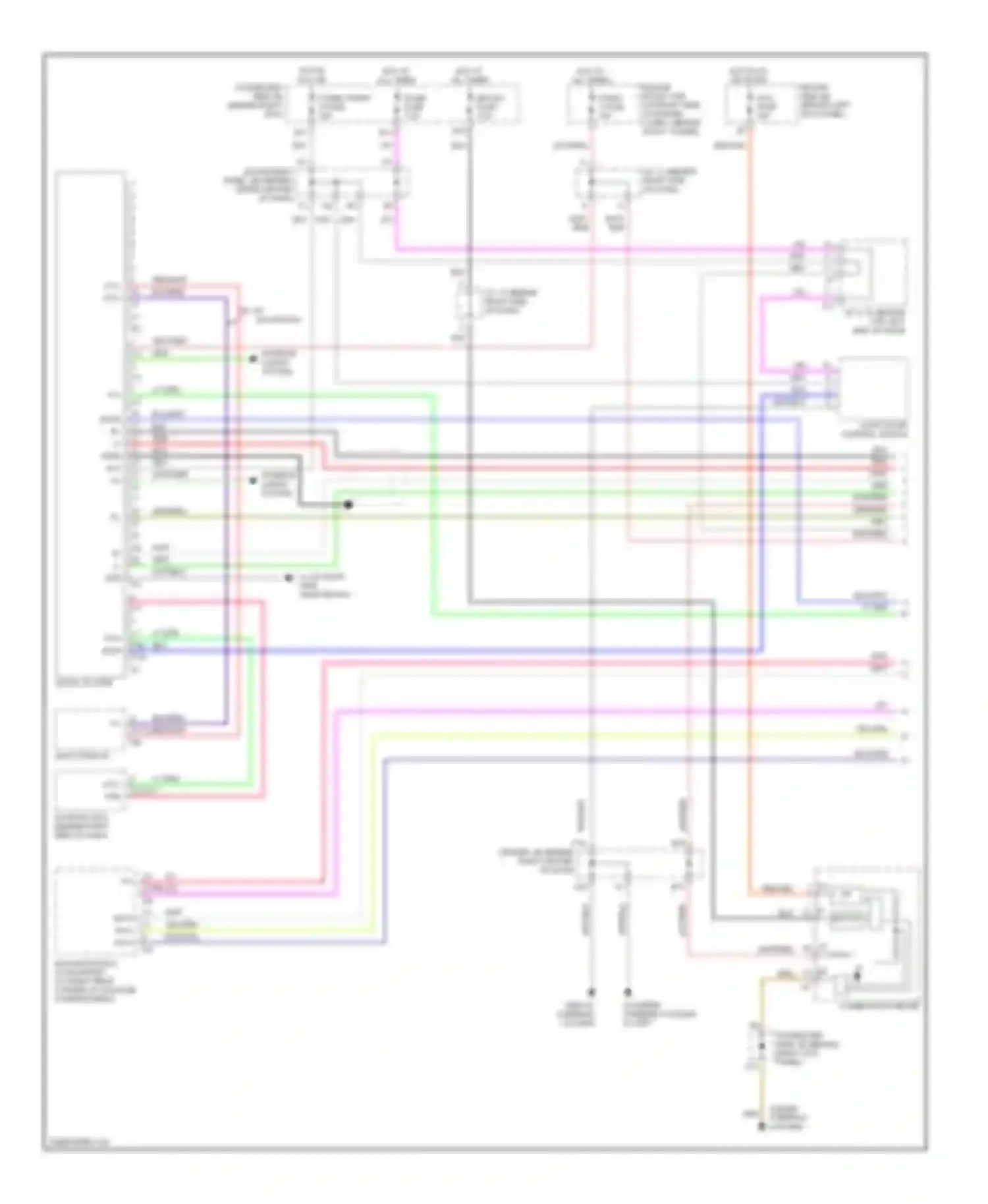 SC Lexus II (2001-2005): Radio circuit (1 of 2)