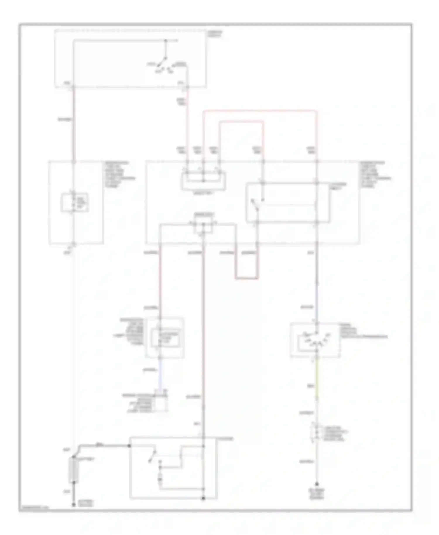 SC Lexus II (2001-2005): Starting circuit
