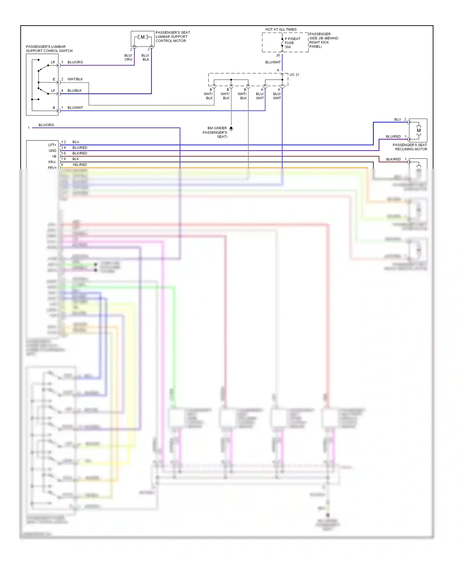 Lexus SC II (2001-2005) computer data lines system wiring diagram  (25 of 33)