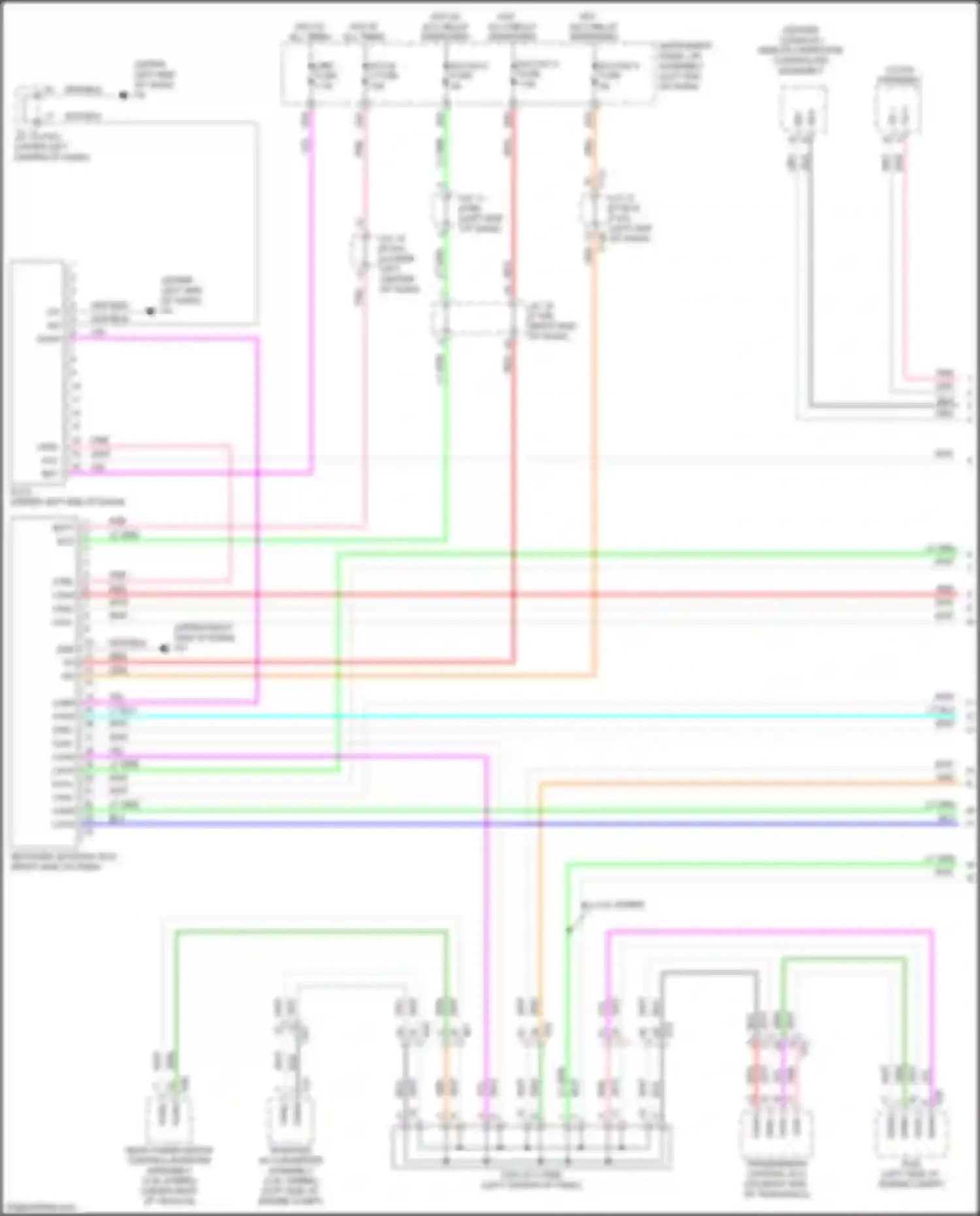 UX Lexus I (2018-2024): Computer data lines circuit (1 of 4)