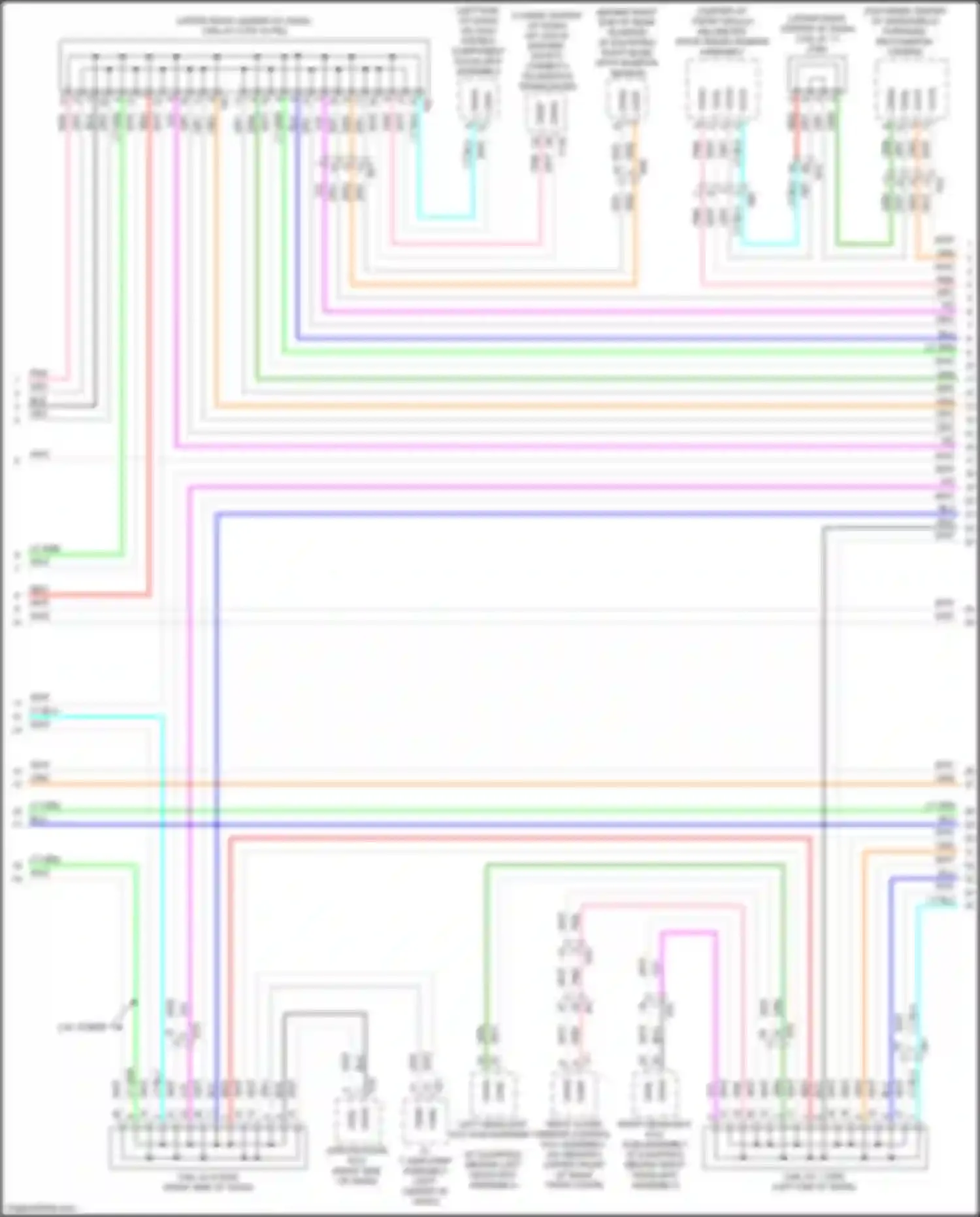 UX Lexus I (2018-2024): Computer data lines circuit (2 of 4)