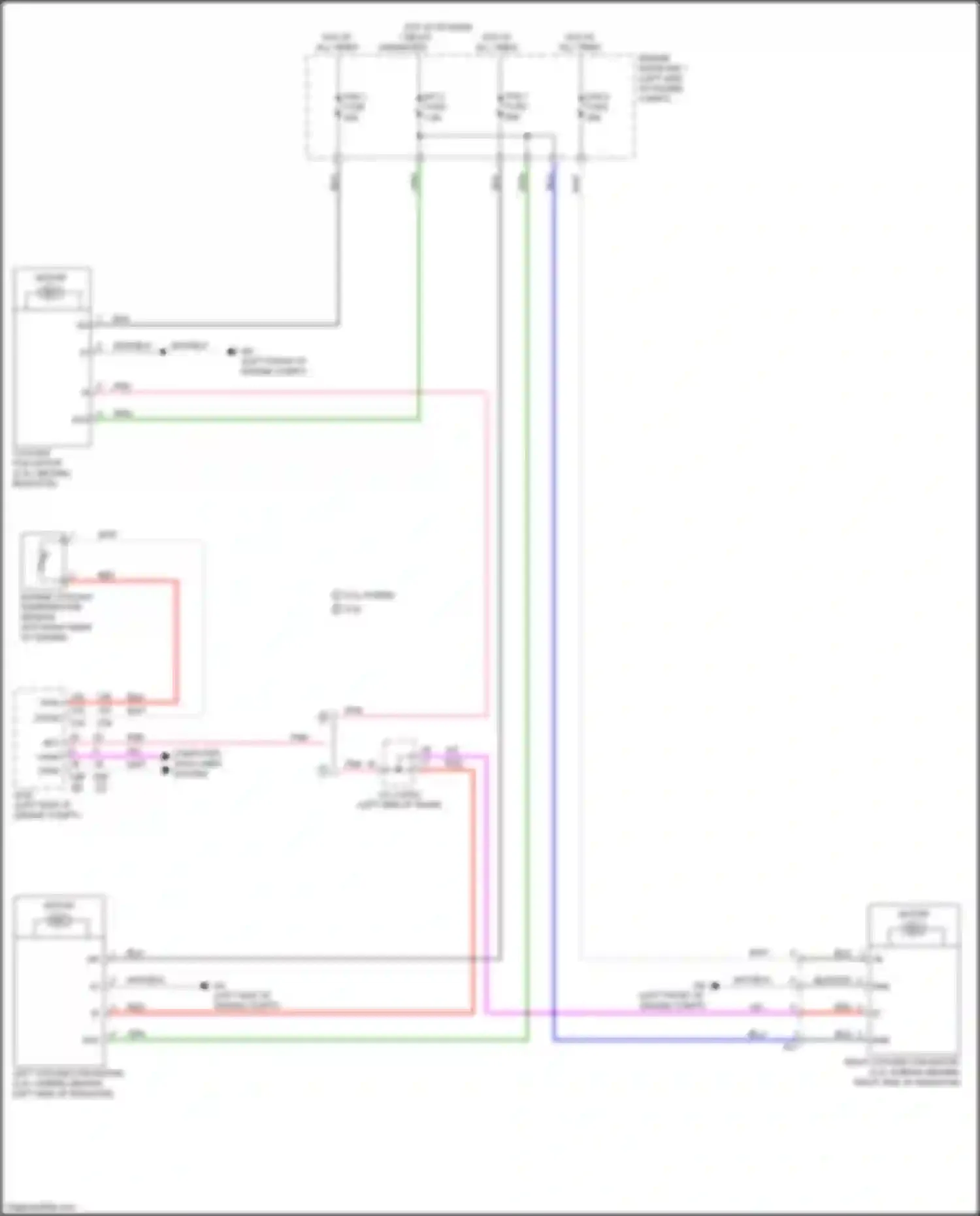 UX Lexus I (2018-2024): Cooling fan circuit