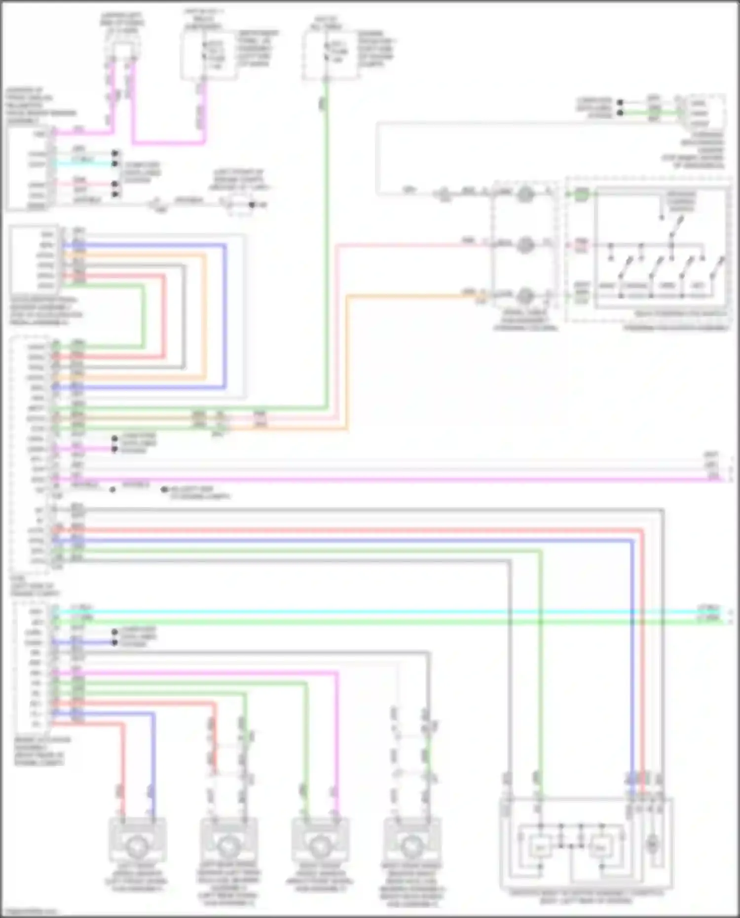 UX Lexus I (2018-2024): Cruise control circuit (1 of 2)
