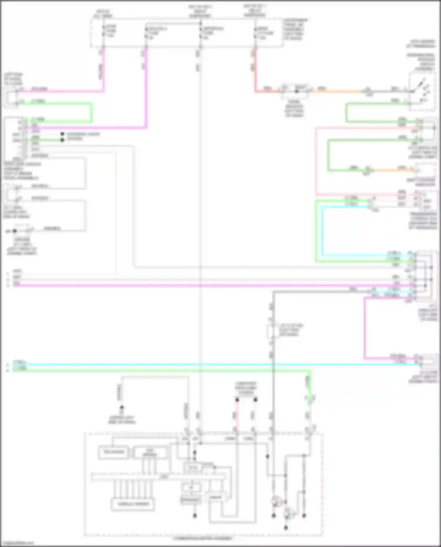 UX Lexus I (2018-2024): Cruise control circuit (2 of 2)