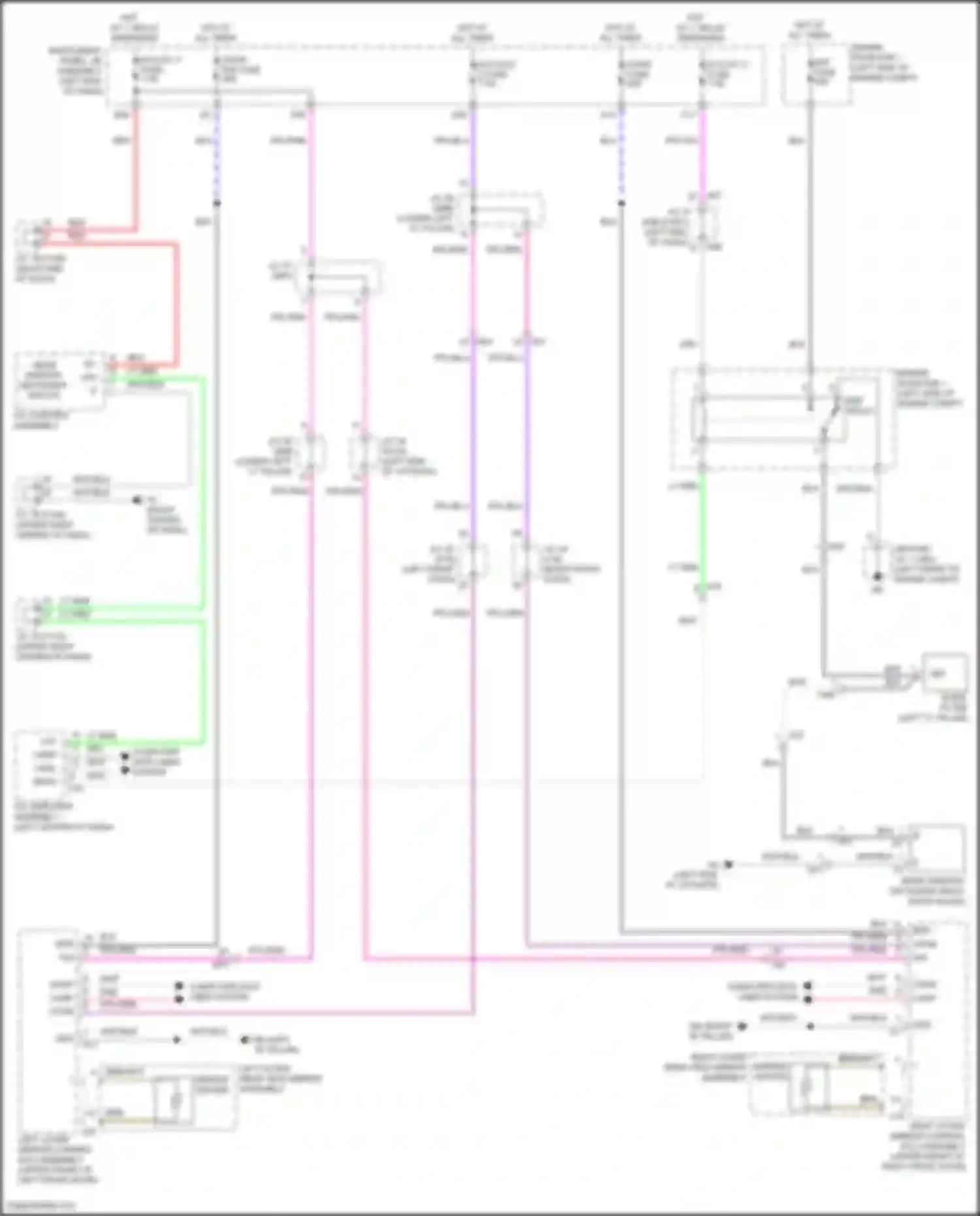 UX Lexus I (2018-2024): Rear defogger & heated mirrors circuit, w/ memory