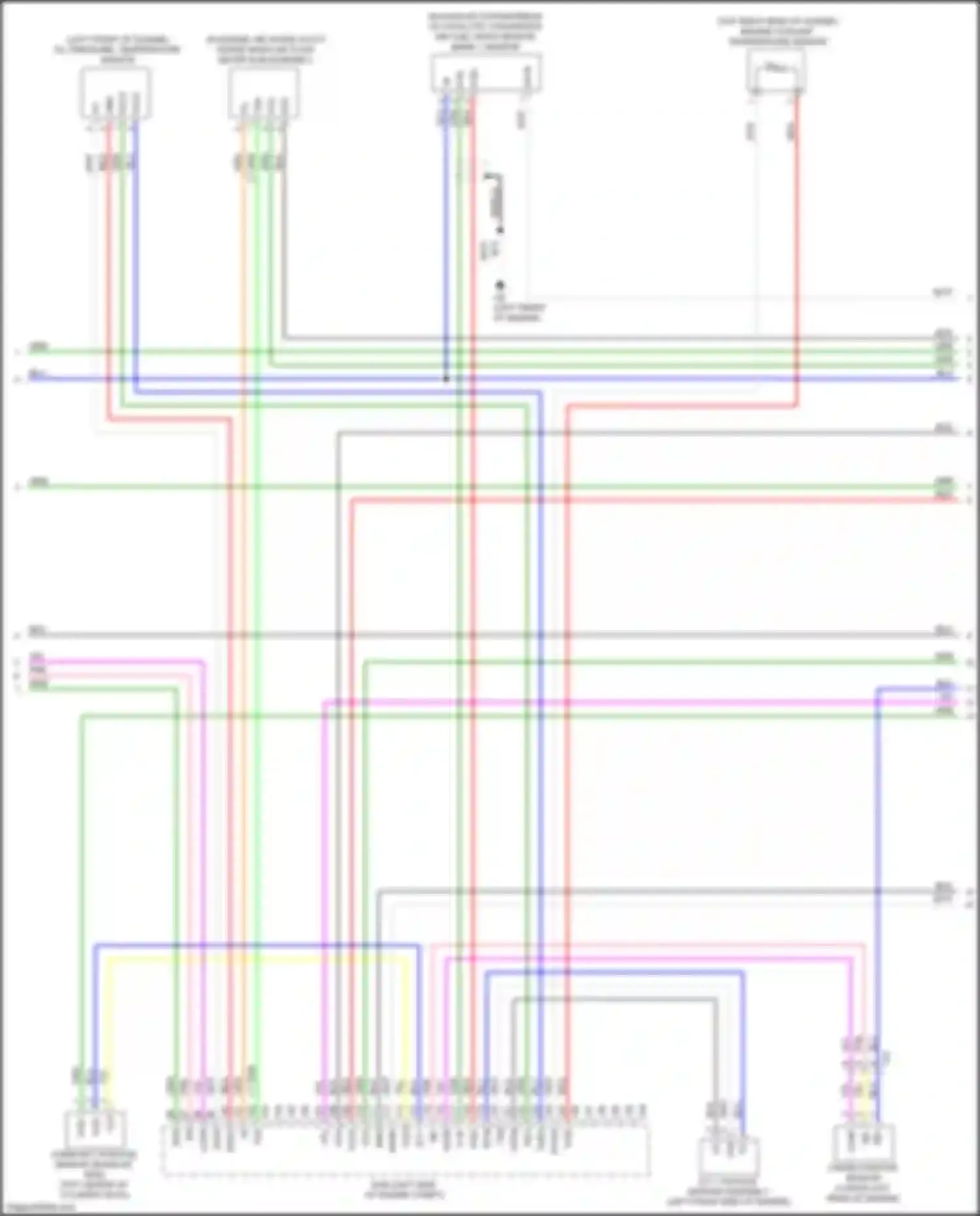 UX Lexus I (2018-2024): Wiring diagram engine performance 2.0l hybrid, engine controls circuit (4 of 7)