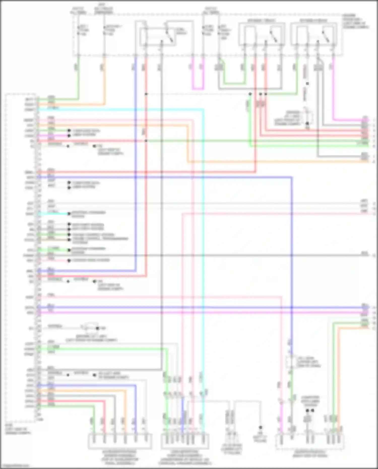 UX Lexus I (2018-2024): Wiring diagram engine performance 2.0l (1 of 7)