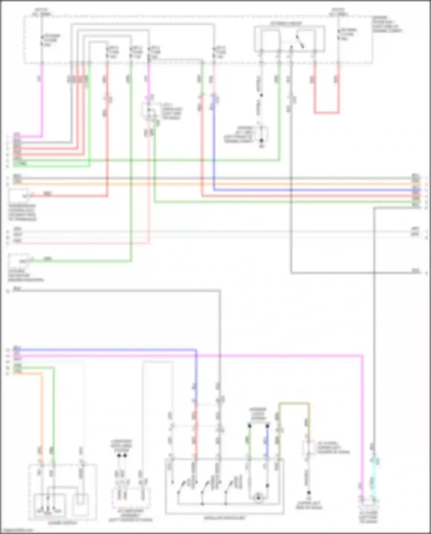 UX Lexus I (2018-2024): Wiring diagram engine performance 2.0l (2 of 7)