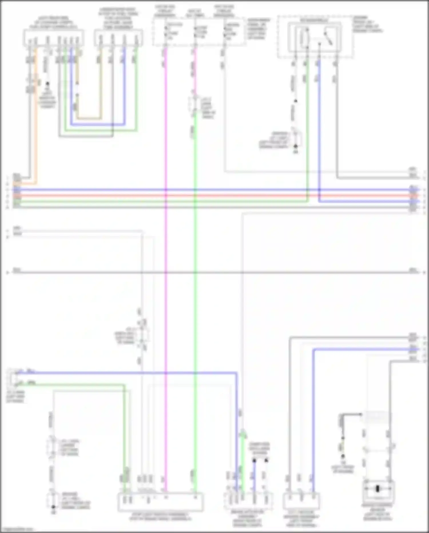 UX Lexus I (2018-2024): Wiring diagram engine performance 2.0l (3 of 7)