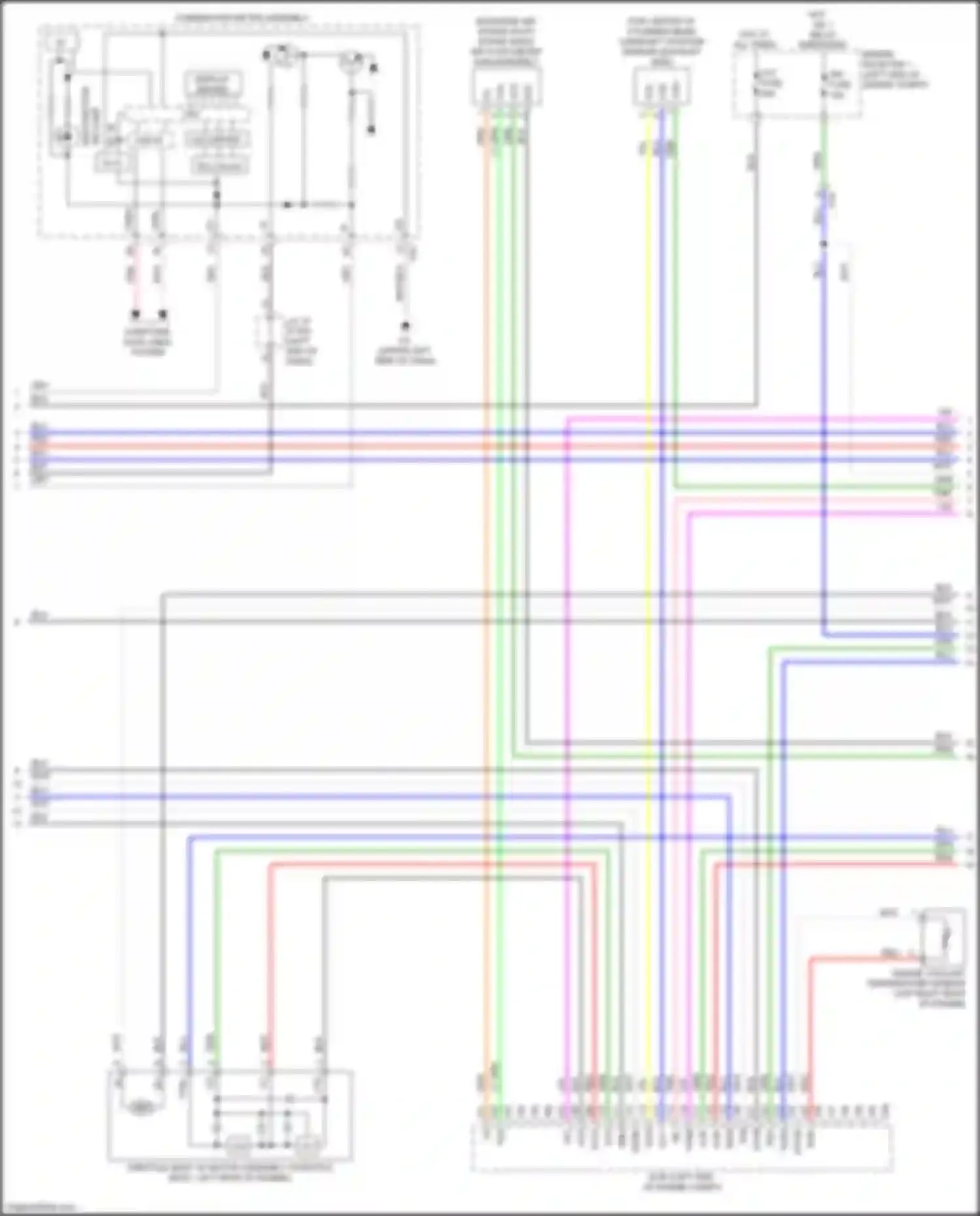 UX Lexus I (2018-2024): Wiring diagram engine performance 2.0l (4 of 7)