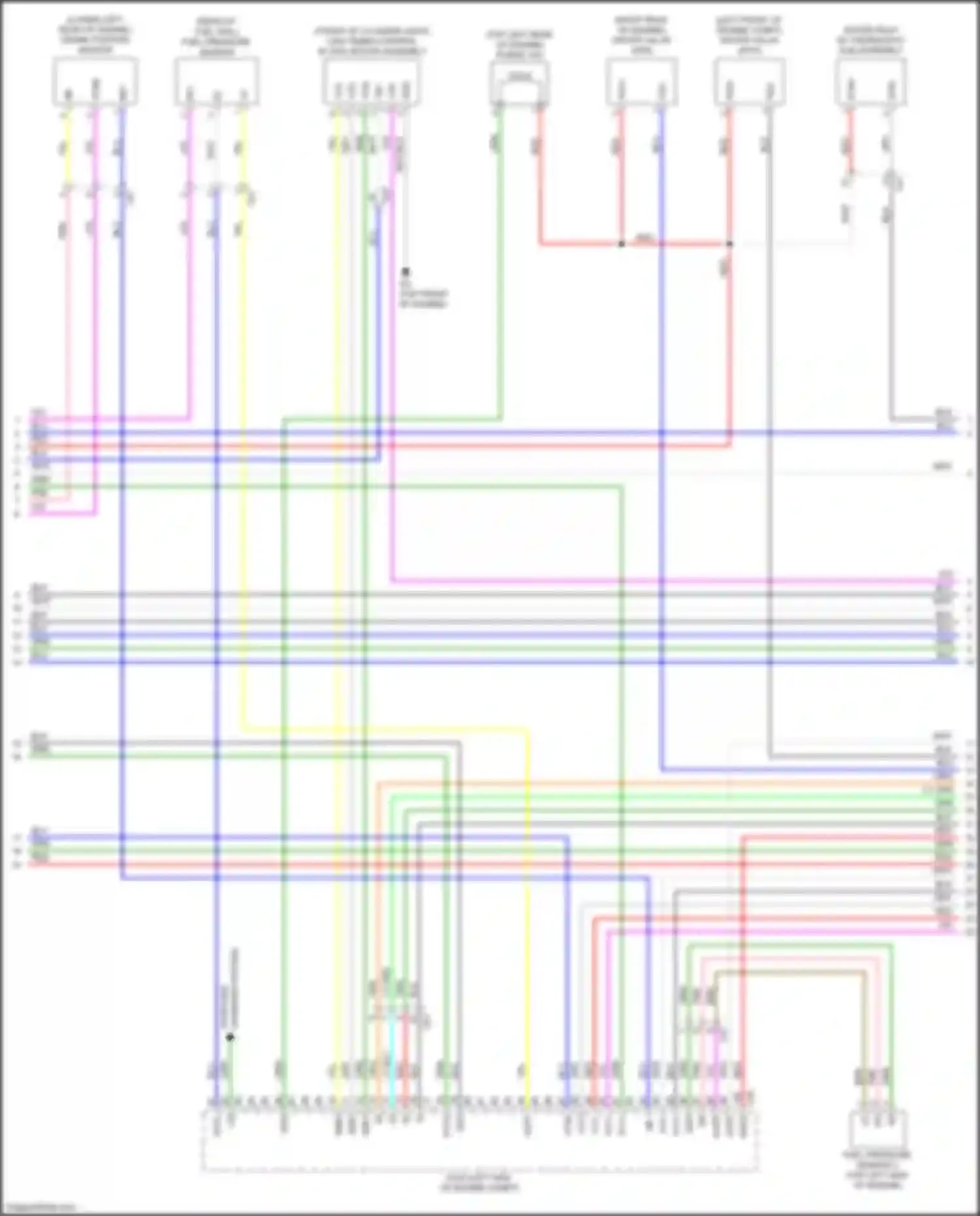 UX Lexus I (2018-2024): Wiring diagram engine performance 2.0l (5 of 7)