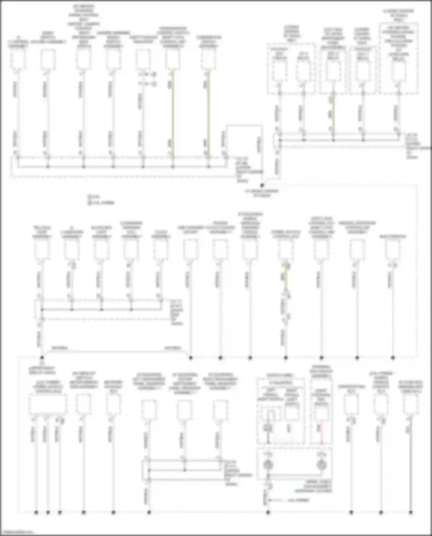 UX Lexus I (2018-2024): Ground distribution circuit (4 of 6)