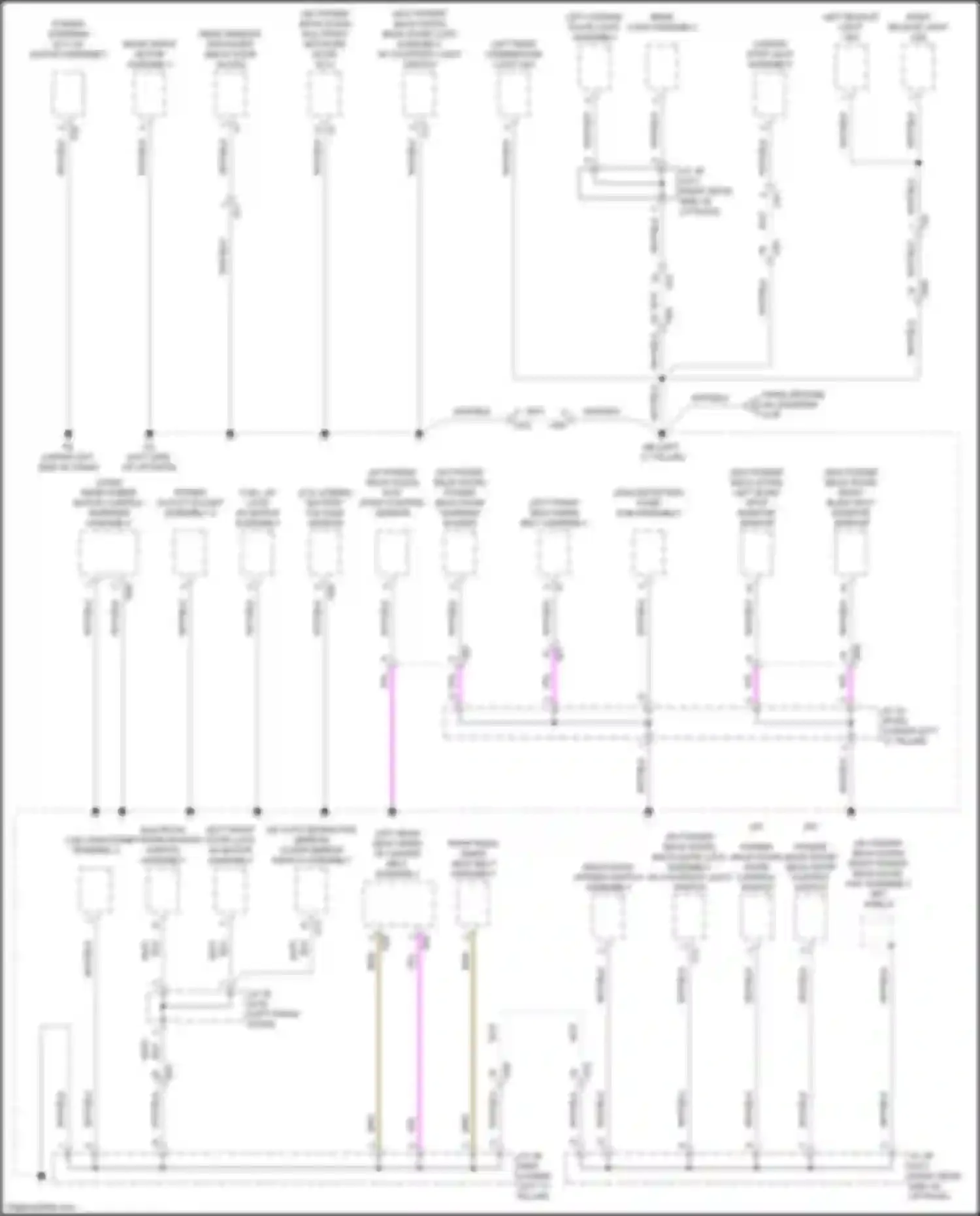 UX Lexus I (2018-2024): Ground distribution circuit (5 of 6)