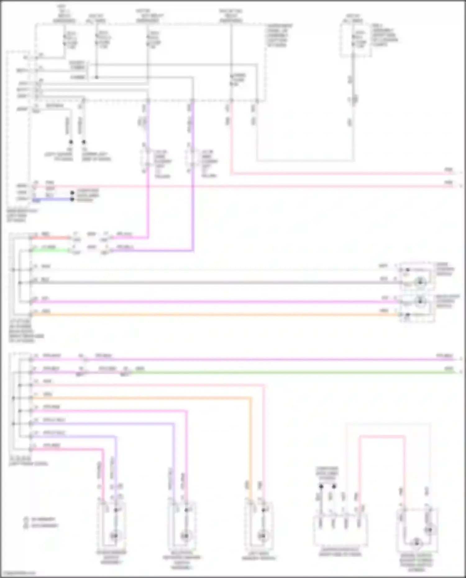 UX Lexus I (2018-2024): Instrument illumination circuit (1 of 4)