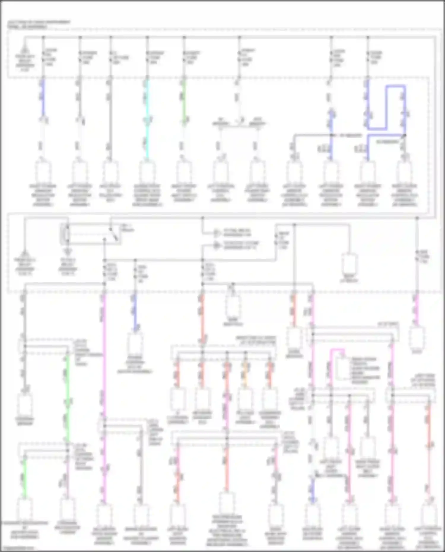 Wiring diagram bkup lp fuse for Lexus UX I (2018-2024) (4 of 6)