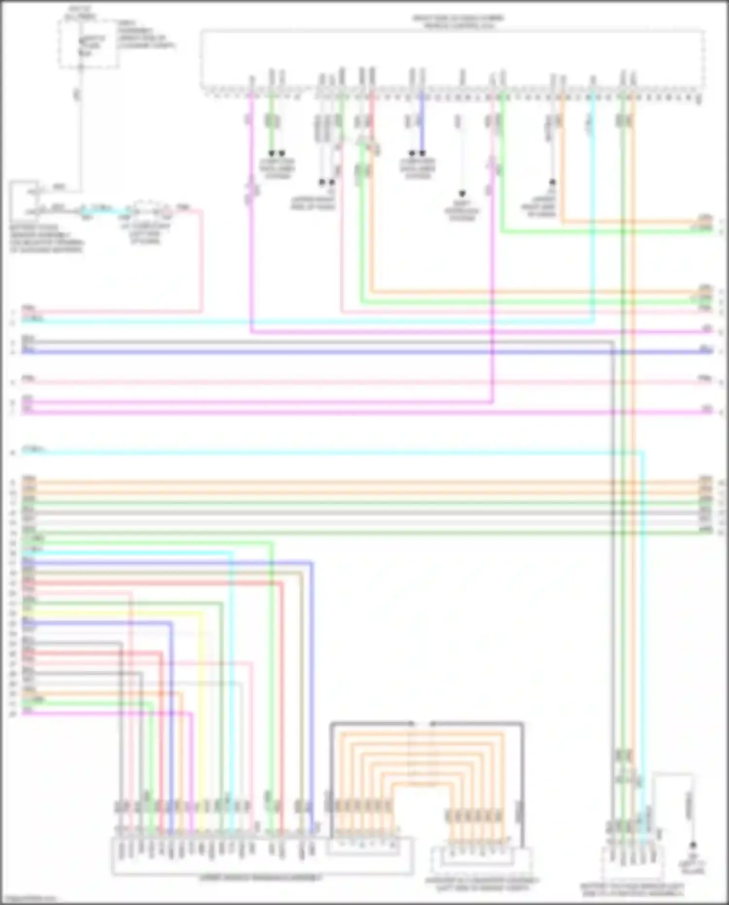 Wiring diagram blu for Lexus UX I (2018-2024) (145 of 145)