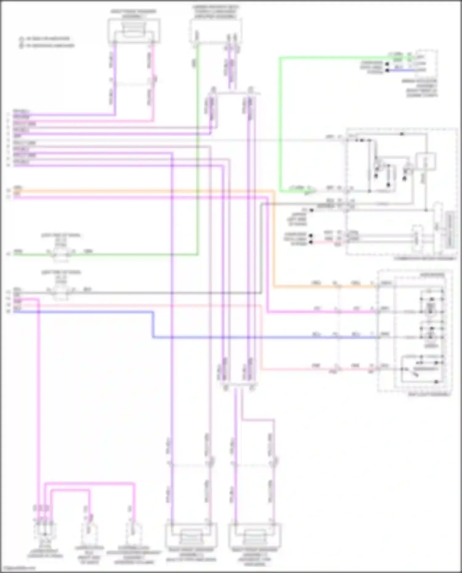 Wiring diagram blu for Lexus UX I (2018-2024) (110 of 145)