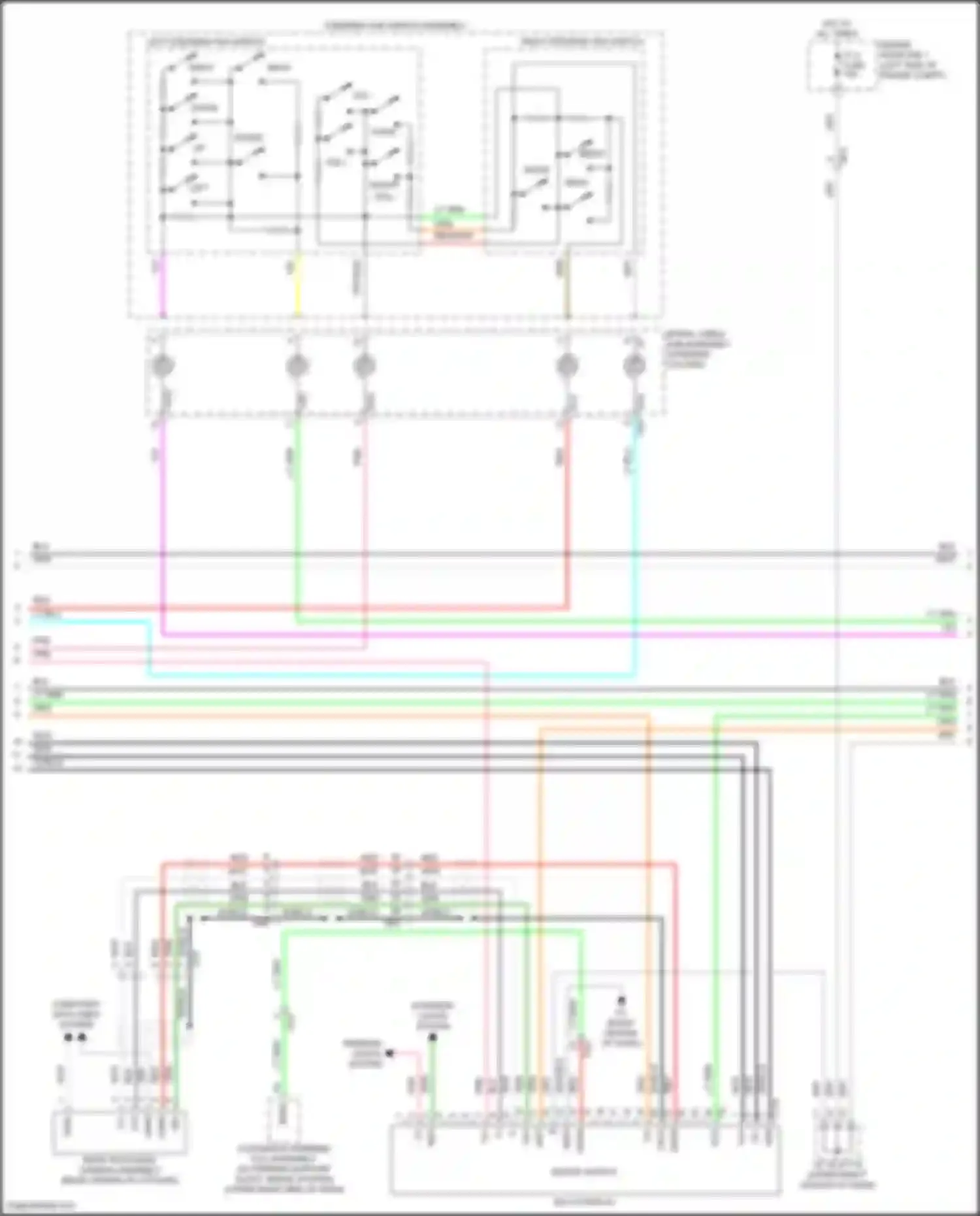 Wiring diagram ca+ for Lexus UX I (2018-2024) (1 of 3)