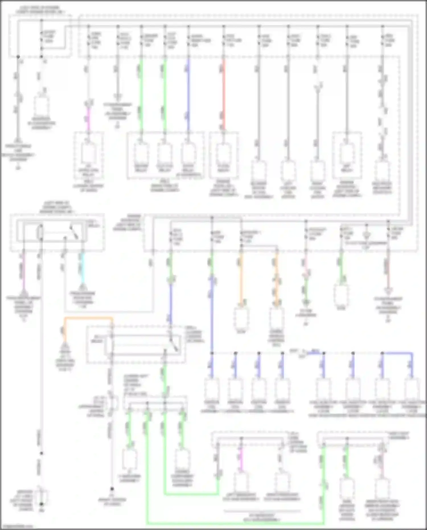 Wiring diagram certification ecu for Lexus UX I (2018-2024) (4 of 11)