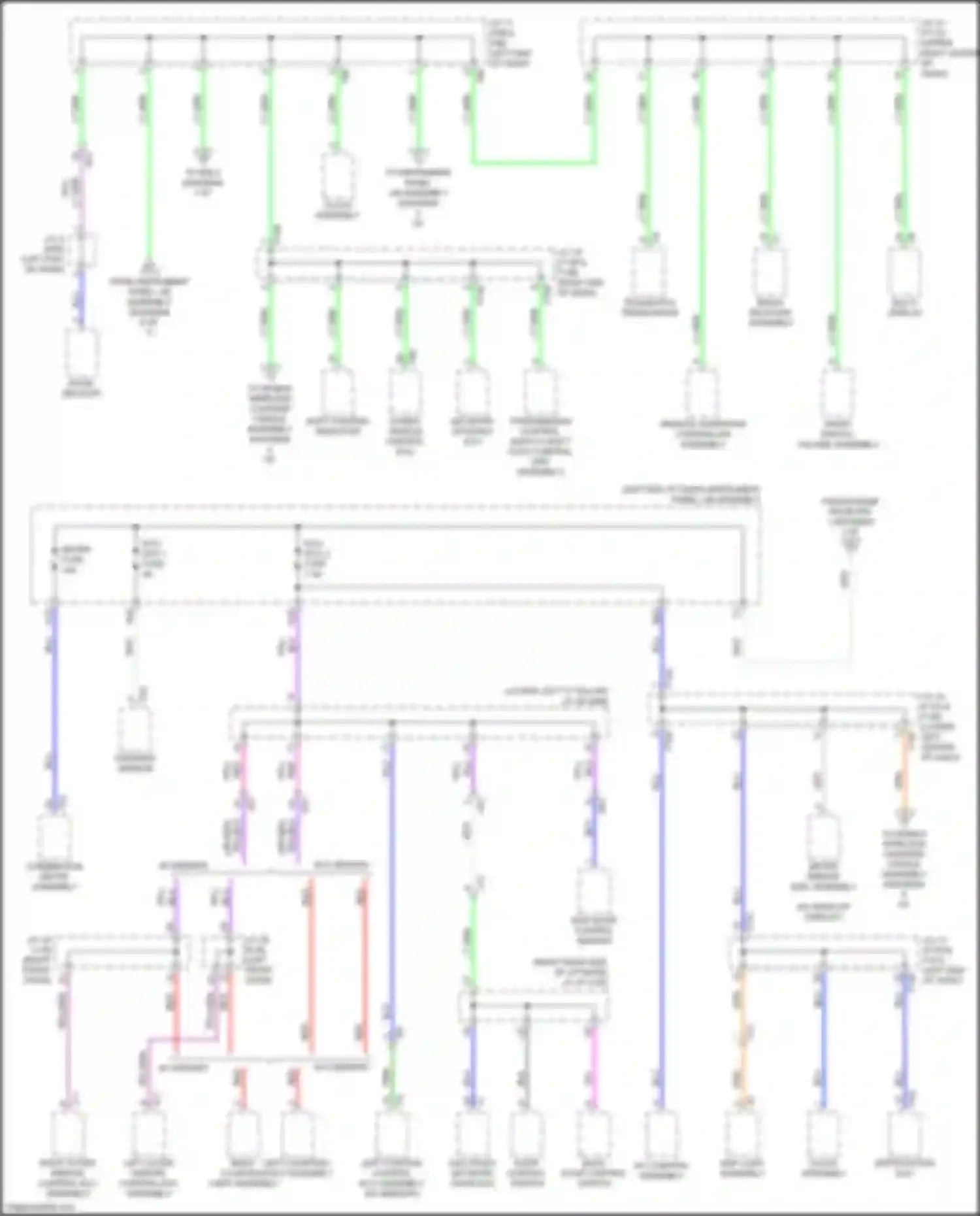 Wiring diagram certification ecu for Lexus UX I (2018-2024) (5 of 11)