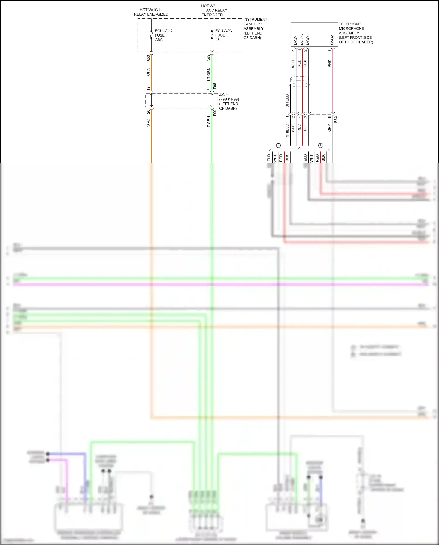 Lexus UX I (2018-2024) computer data lines system wiring diagram  (30 of 104)