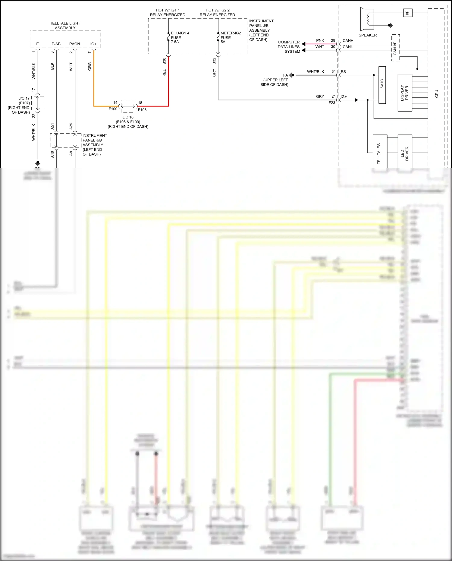 Lexus UX I (2018-2024) computer data lines system wiring diagram  (56 of 104)