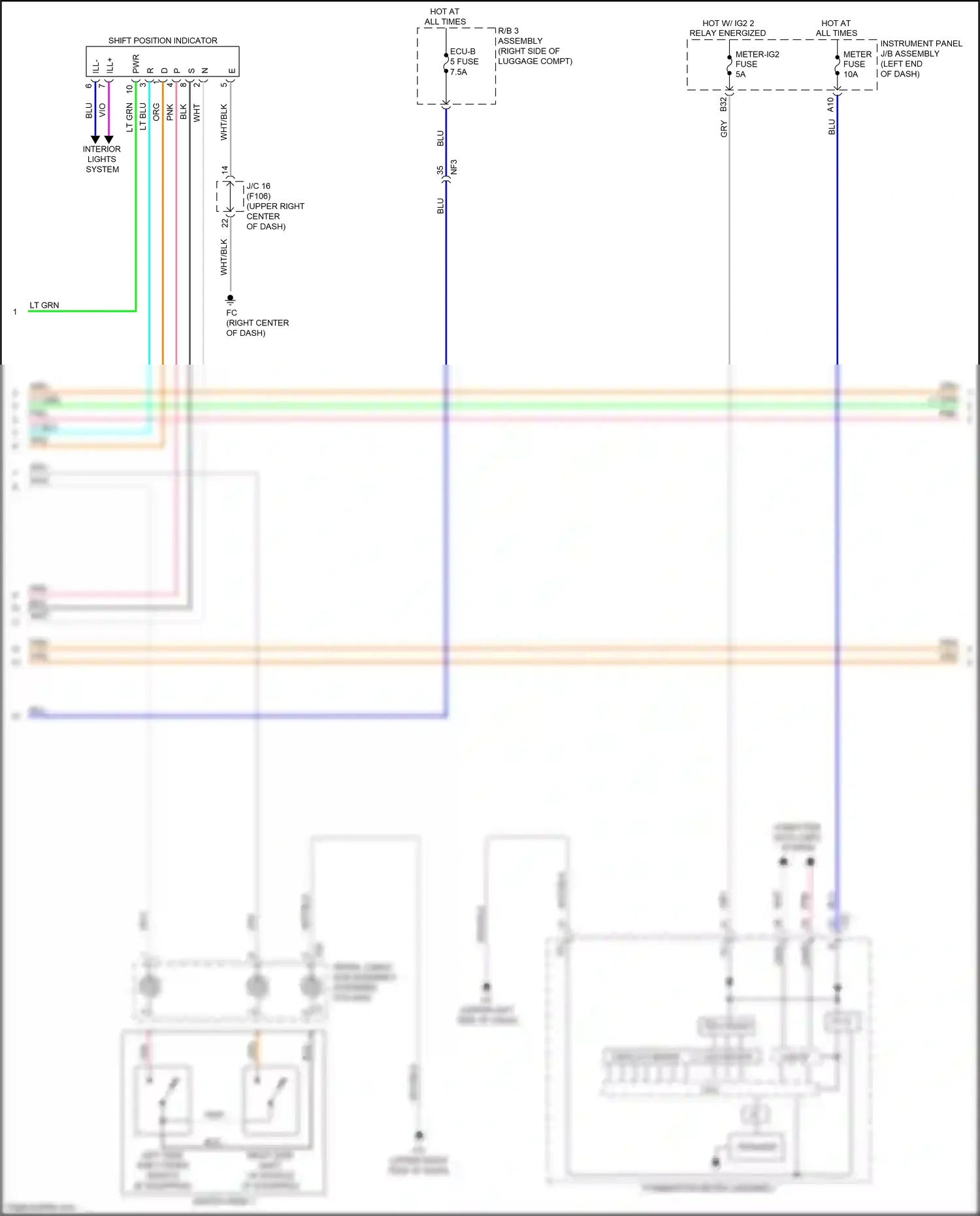 Lexus UX I (2018-2024) computer data lines system wiring diagram  (100 of 104)