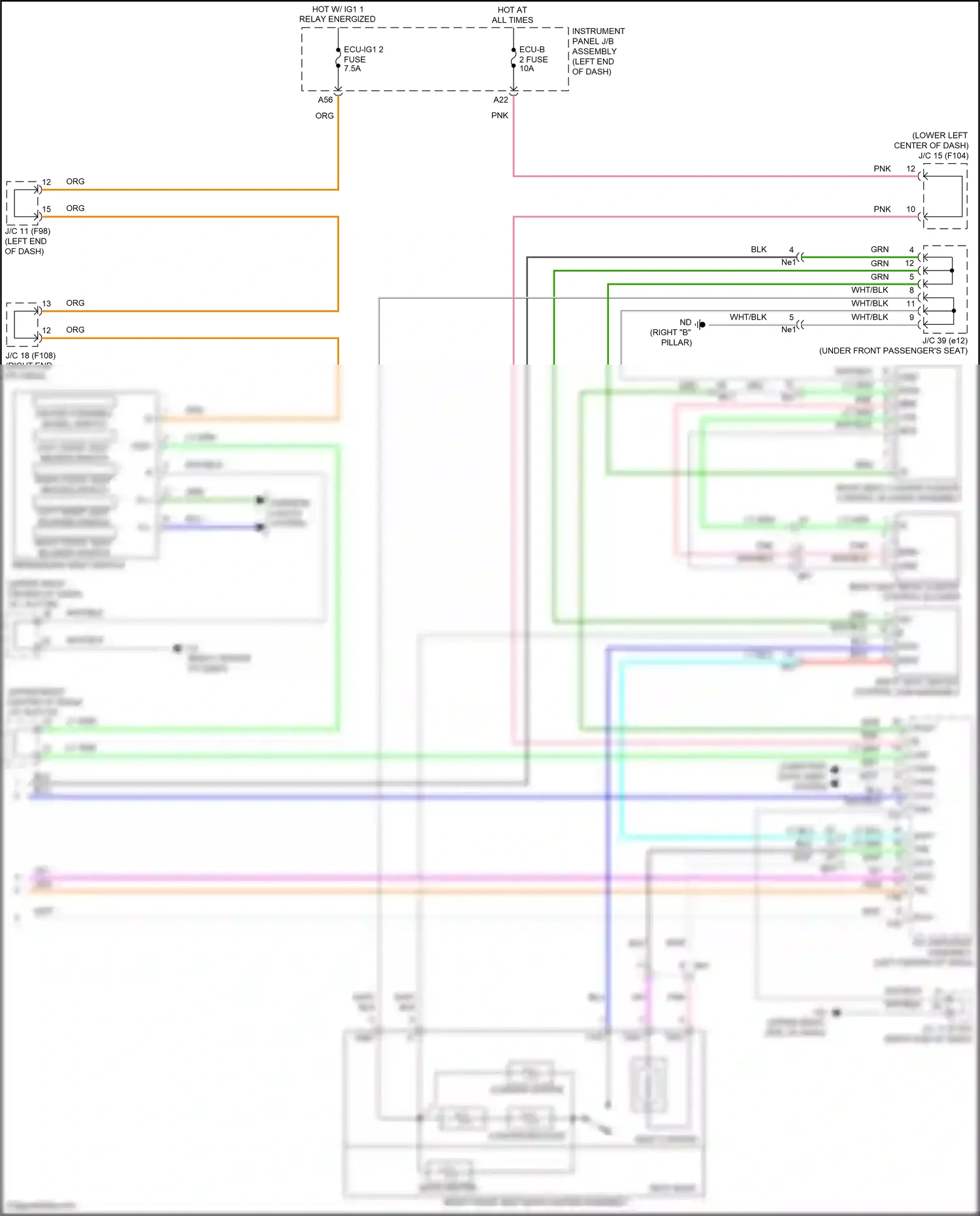 Lexus UX I (2018-2024) computer data lines system wiring diagram  (32 of 104)