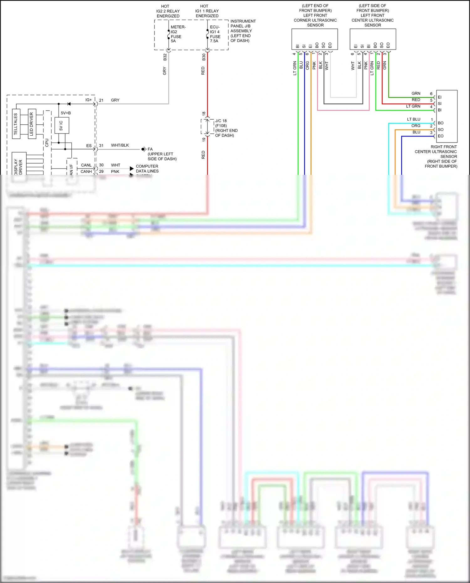 Lexus UX I (2018-2024) gry wiring diagram  (108 of 140)