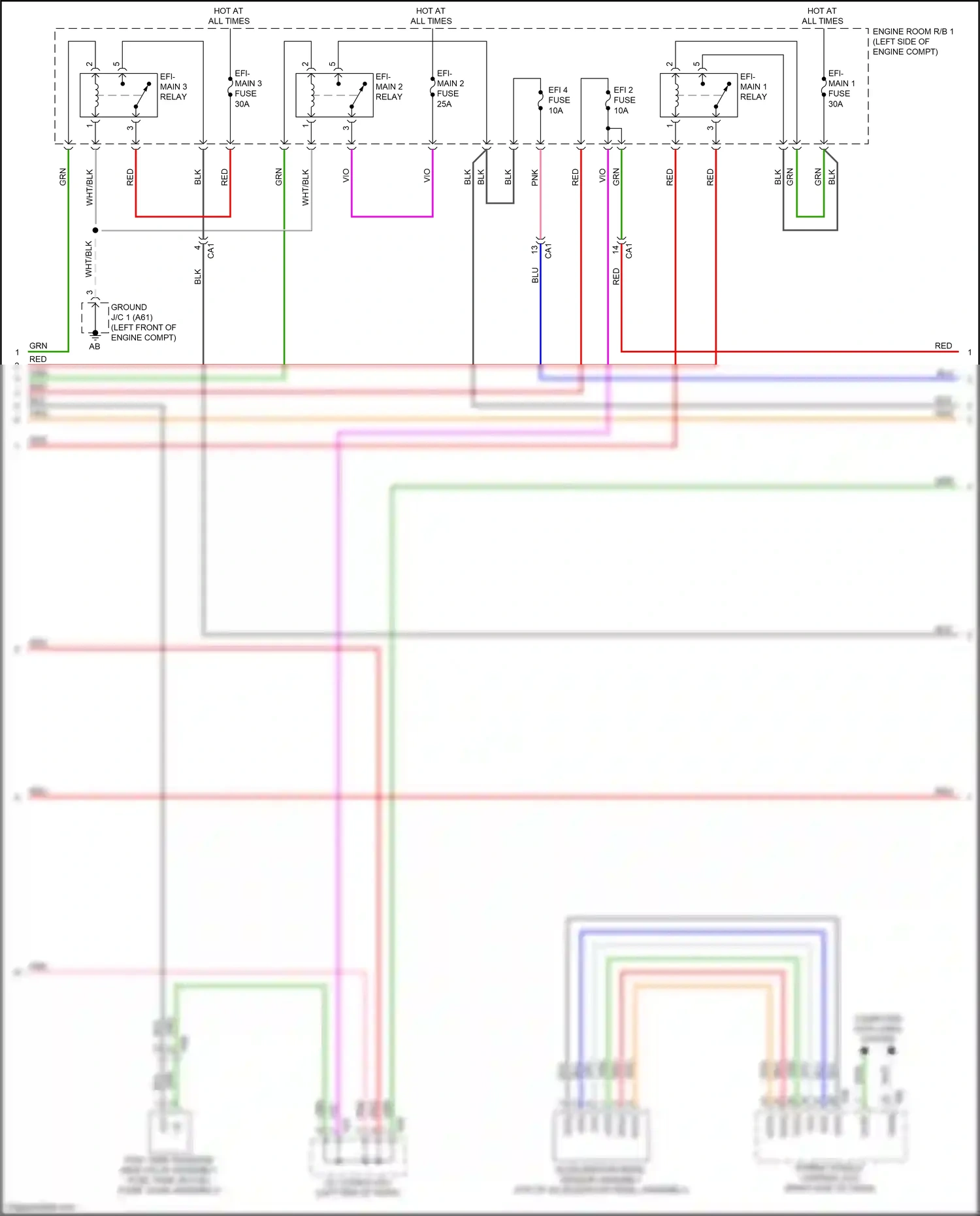 Lexus UX I (2018-2024) gry wiring diagram  (128 of 140)