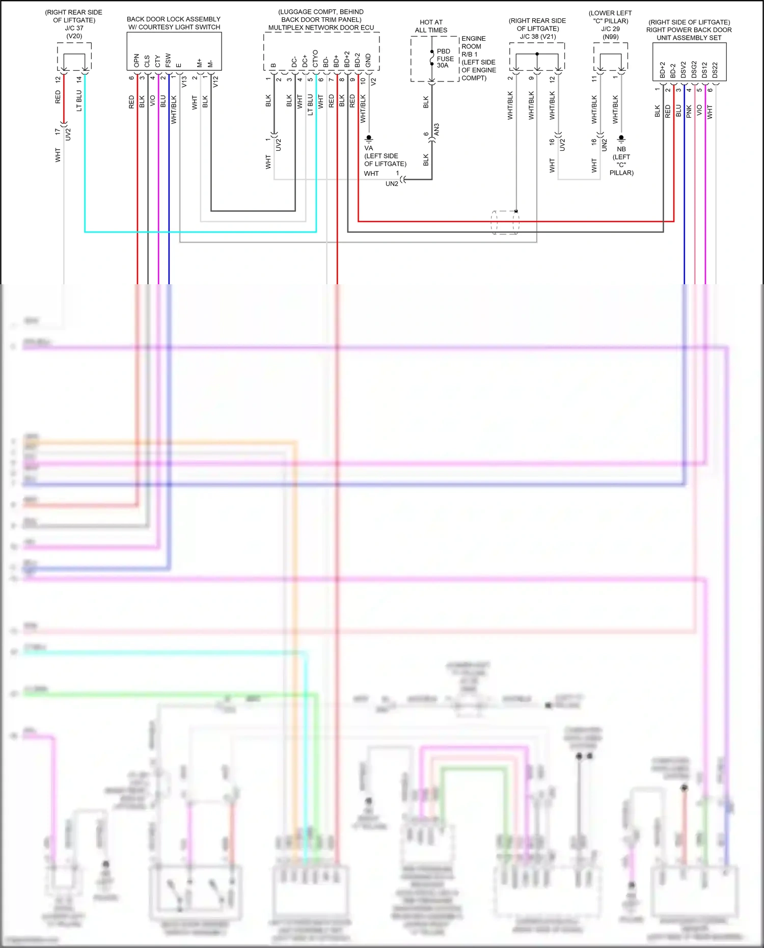 Lexus UX I (2018-2024) pnk wiring diagram  (43 of 139)