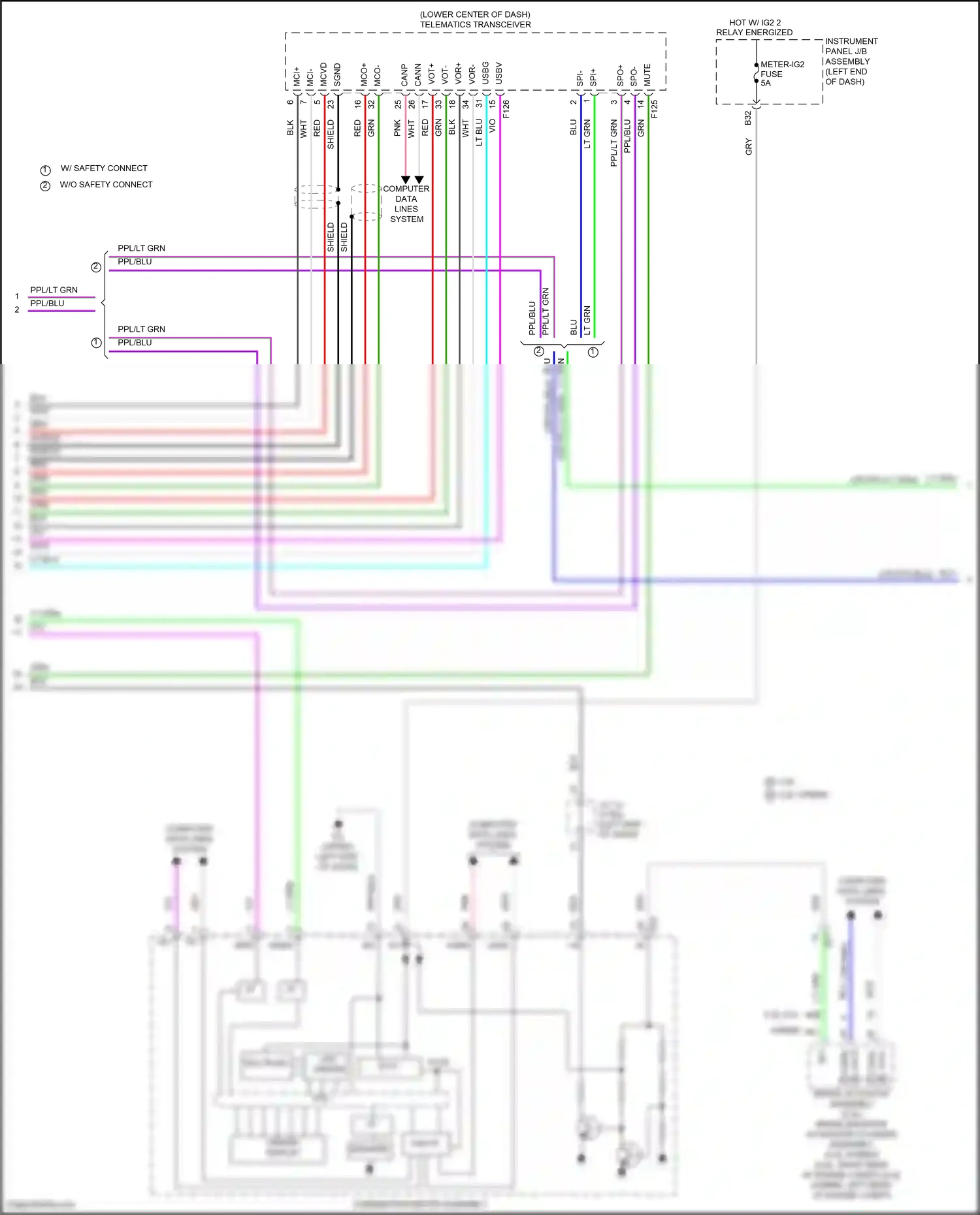 Lexus UX I (2018-2024) pnk wiring diagram  (25 of 139)