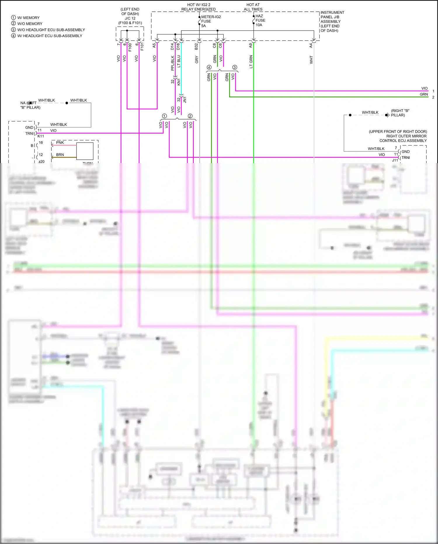 Lexus UX I (2018-2024) pnk wiring diagram  (53 of 139)