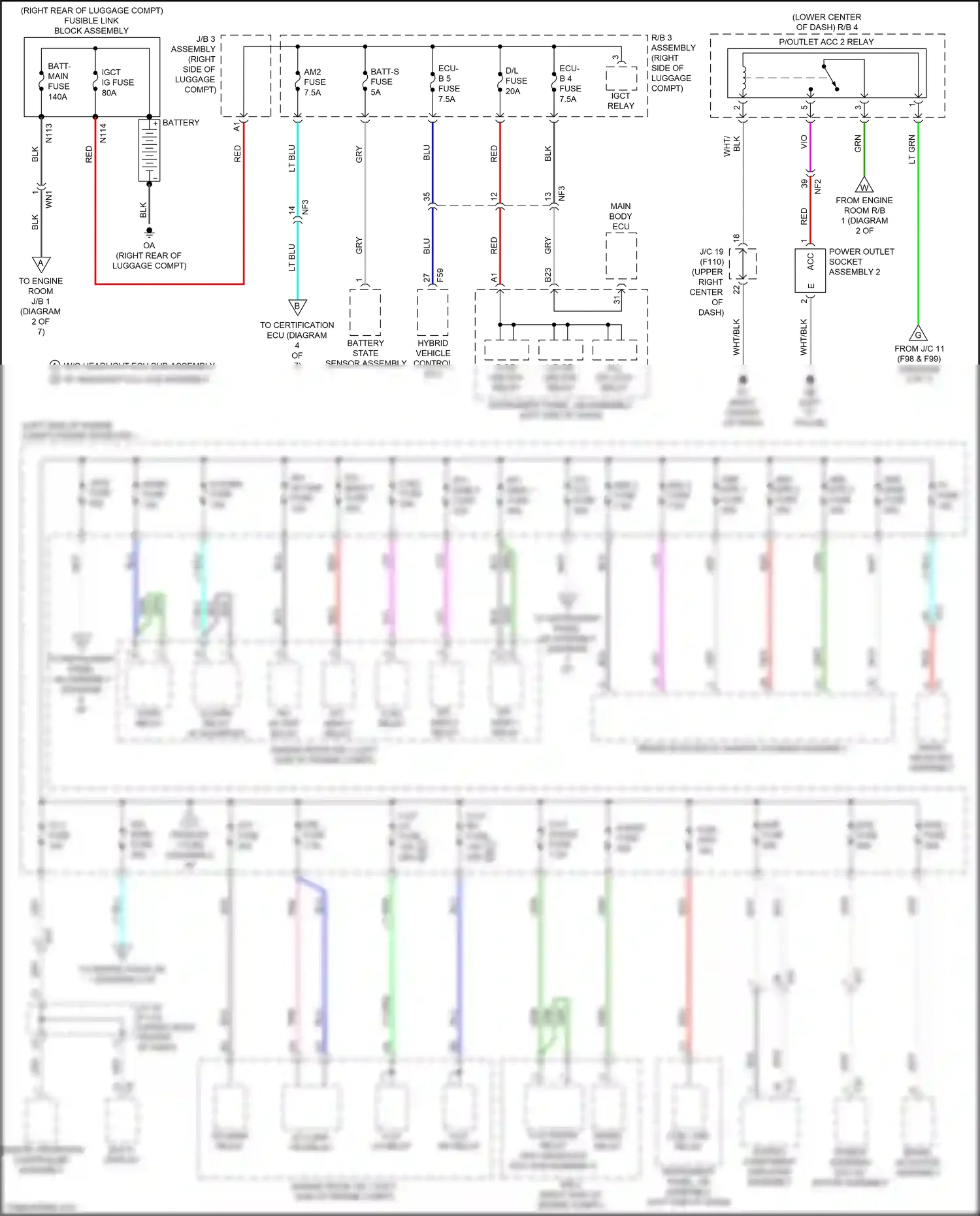 Lexus UX I (2018-2024) pnk wiring diagram  (34 of 139)