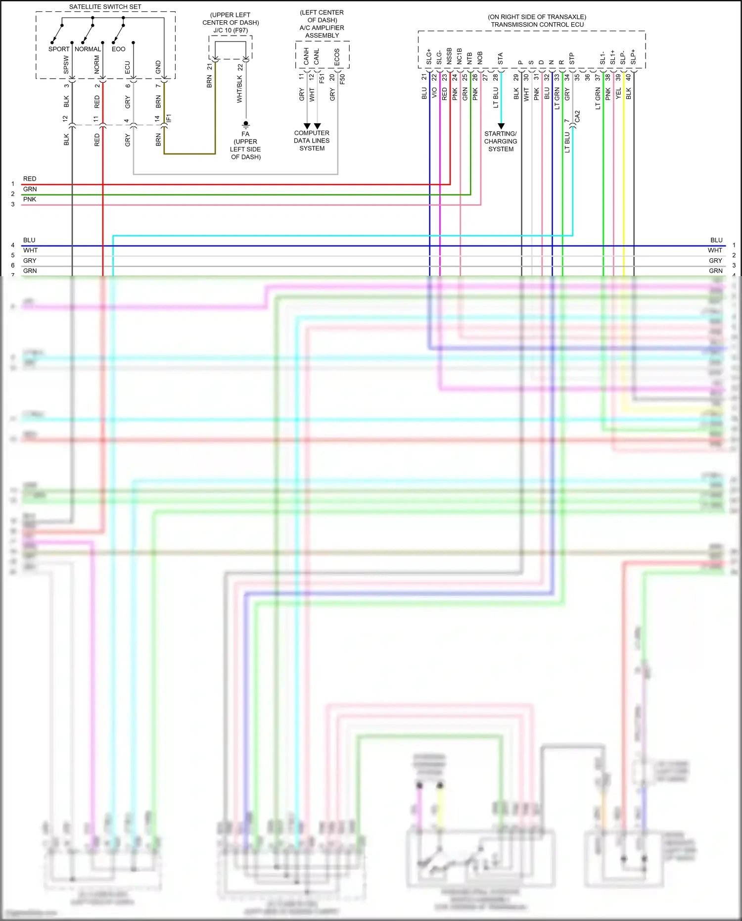 Lexus UX I (2018-2024) pnk wiring diagram  (119 of 139)