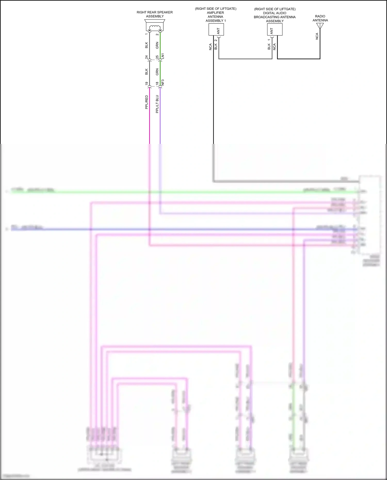 Lexus UX I (2018-2024) ppl/blu wiring diagram  (8 of 24)