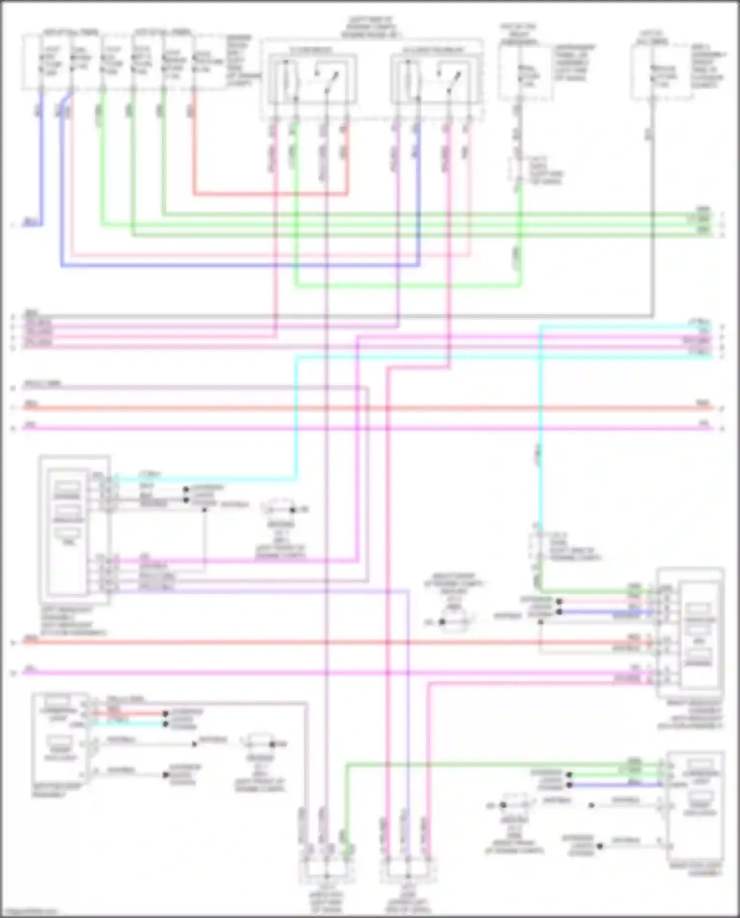 Wiring diagram ppl/org for Lexus UX I (2018-2024) (6 of 19)