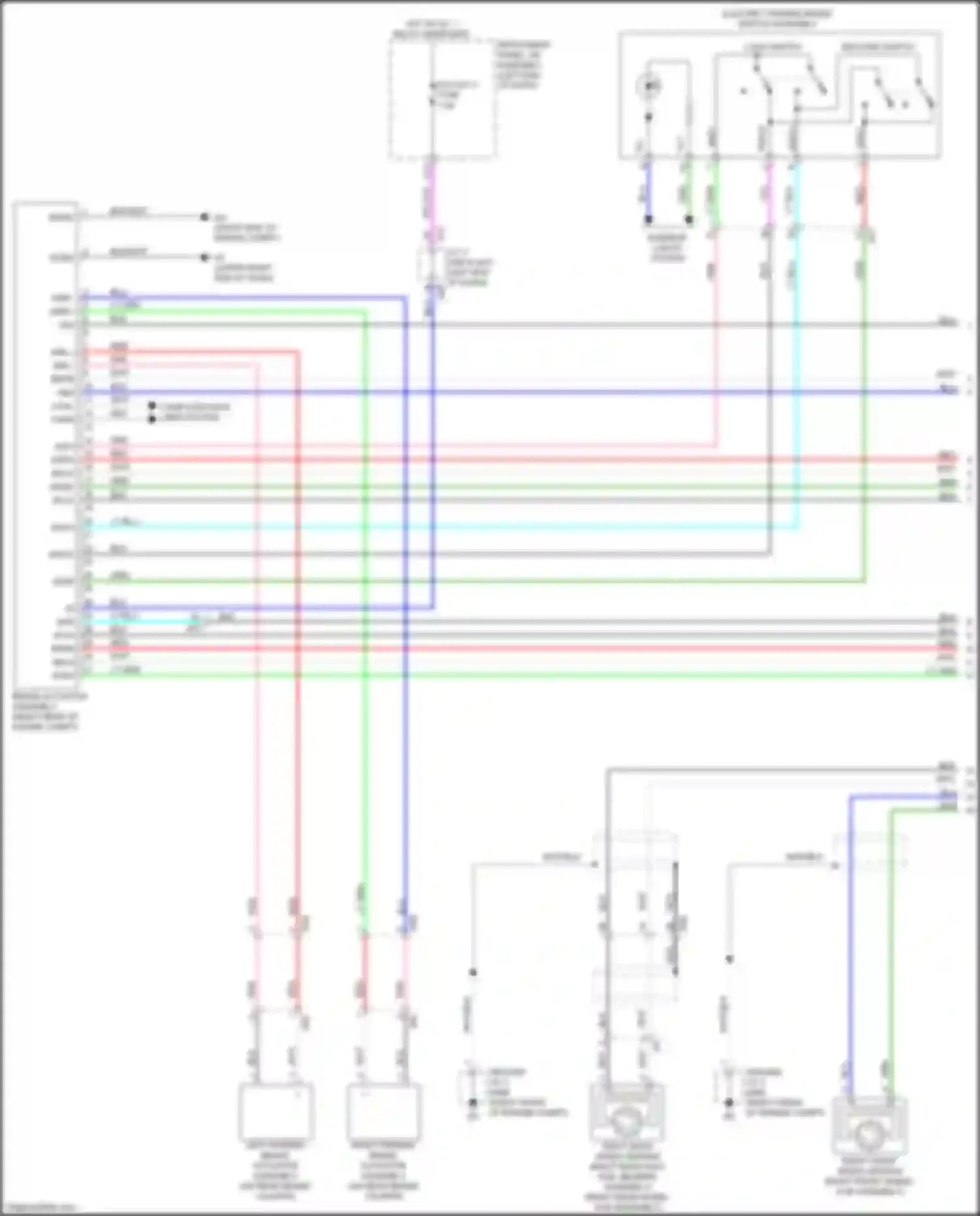 Wiring diagram relay energized for Lexus UX I (2018-2024) (41 of 58)