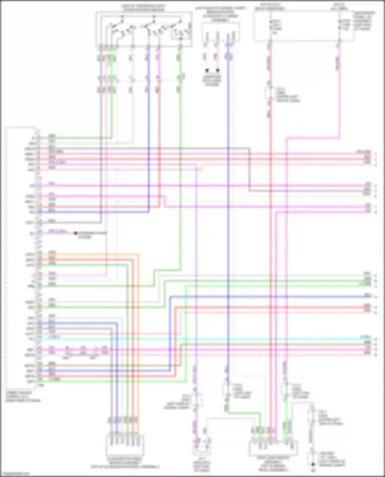 Wiring diagram relay energized for Lexus UX I (2018-2024) (56 of 58)