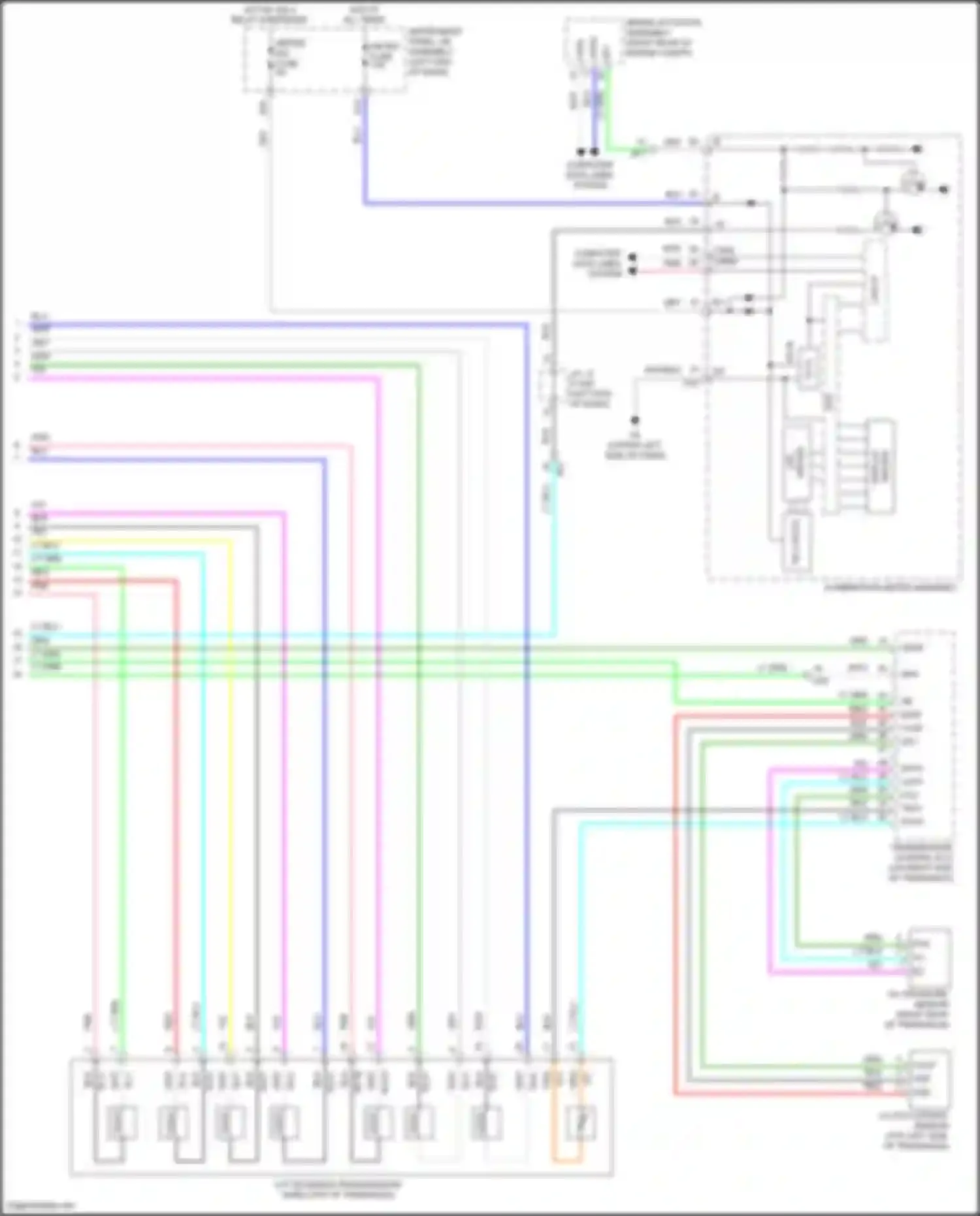 Wiring diagram slg- for Lexus UX I (2018-2024)