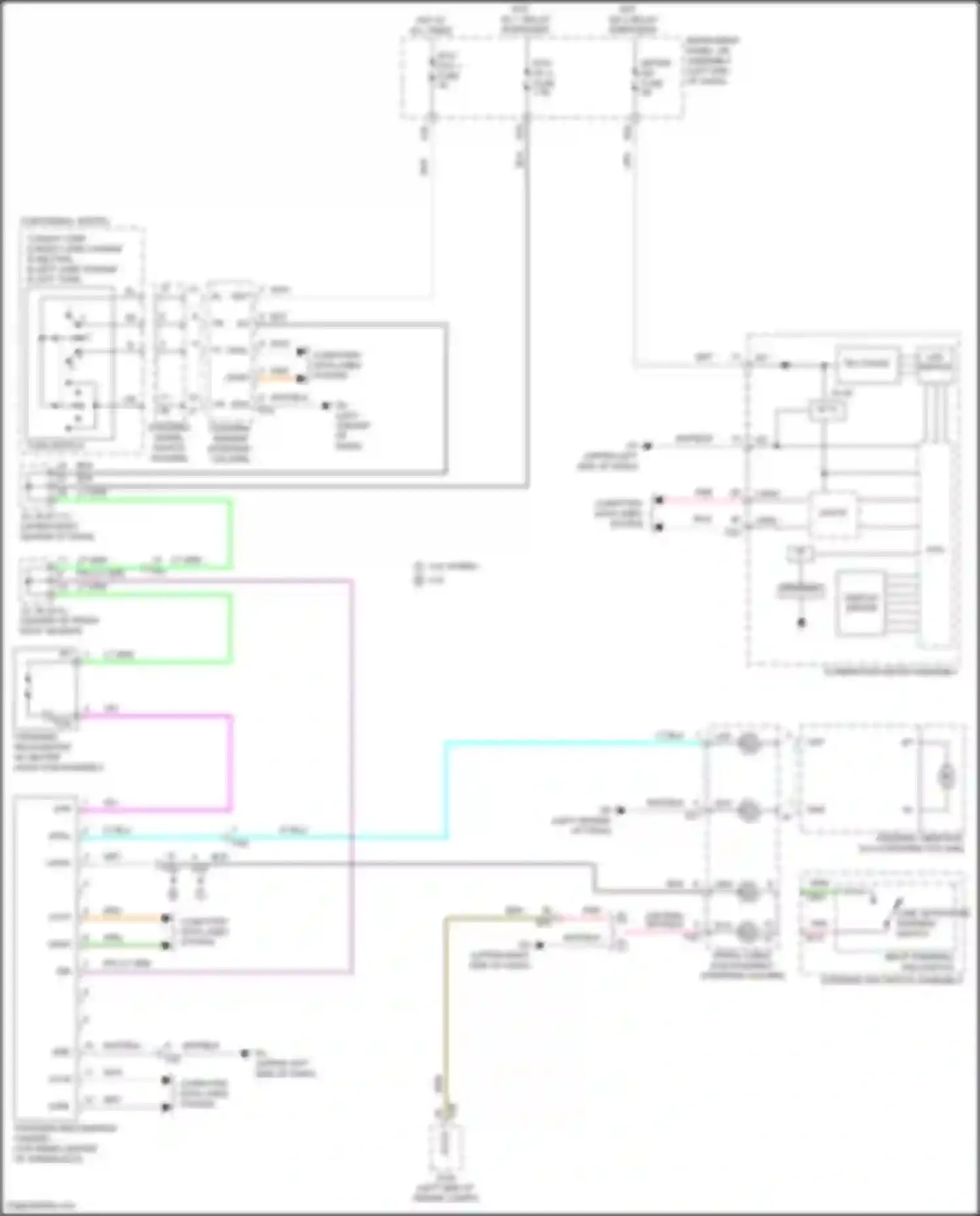 Wiring diagram wht/blk for Lexus UX I (2018-2024) (111 of 154)