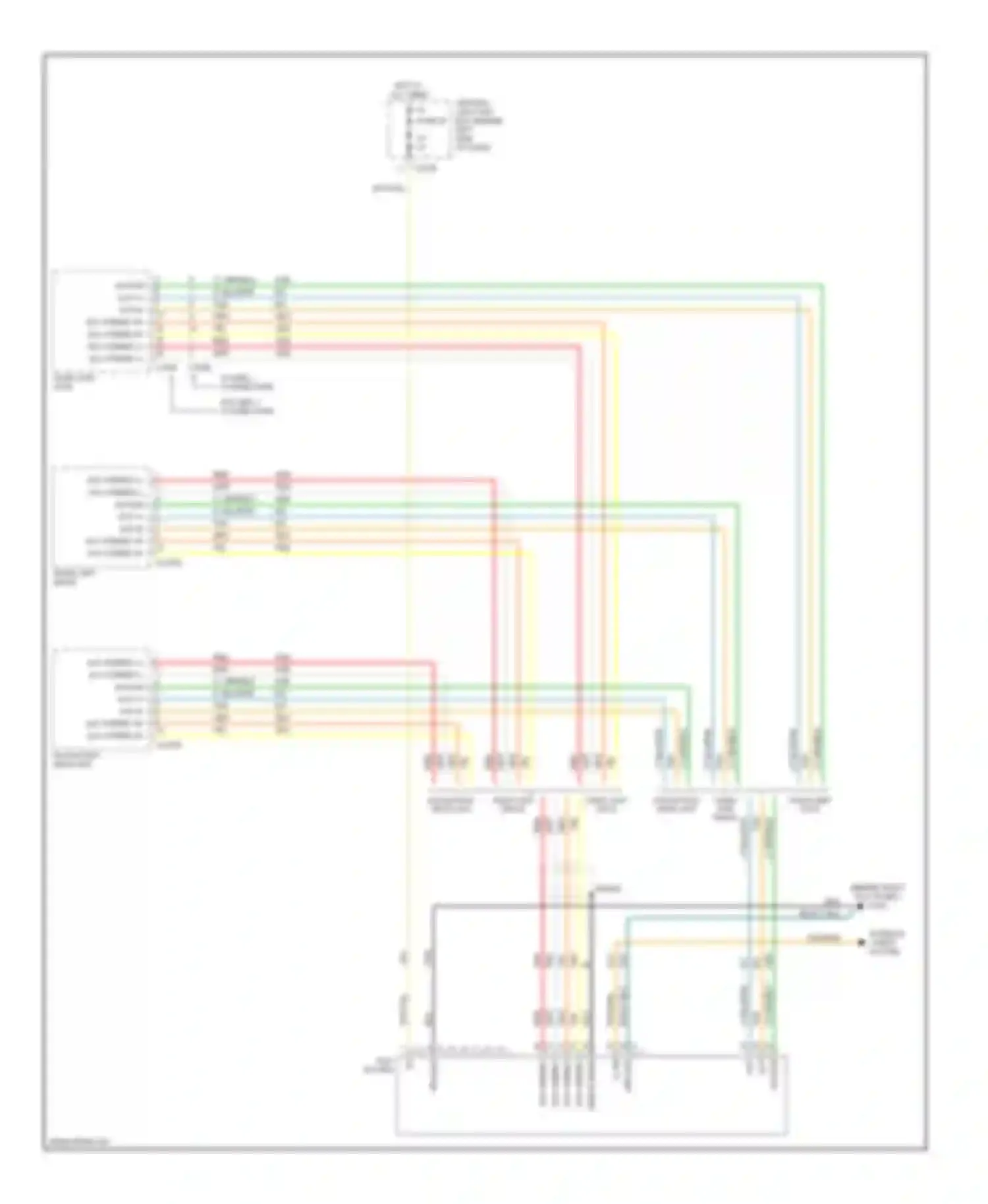 Aviator Lincoln I (2002-2005): Rear seat entertainment circuit