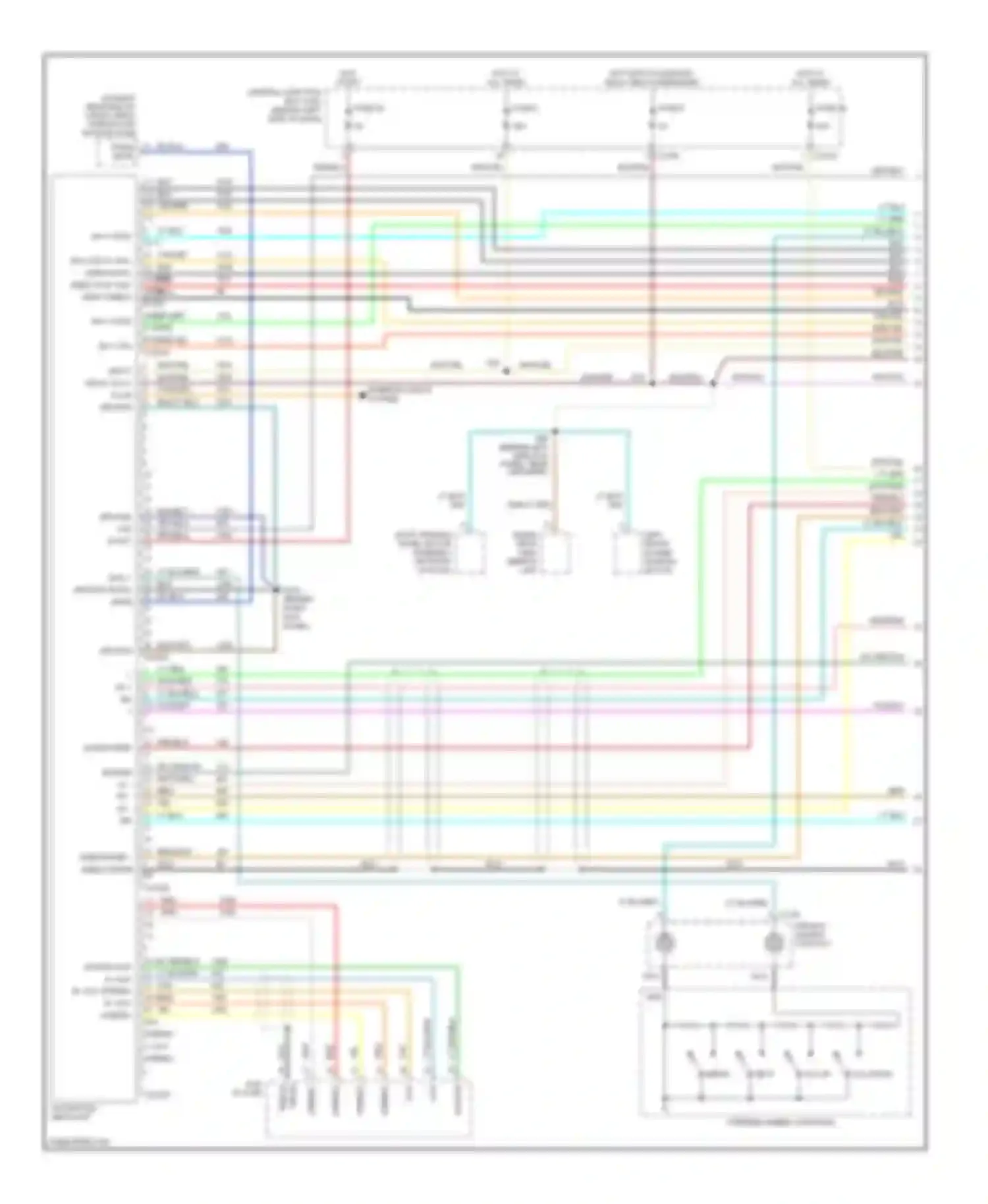 Wiring diagram 1 2 3 4 5 6 7 8 9 10 11 12 13 14 nav video r nav video g video rtn for Lincoln Aviator I (2002-2005) (1 of 1)