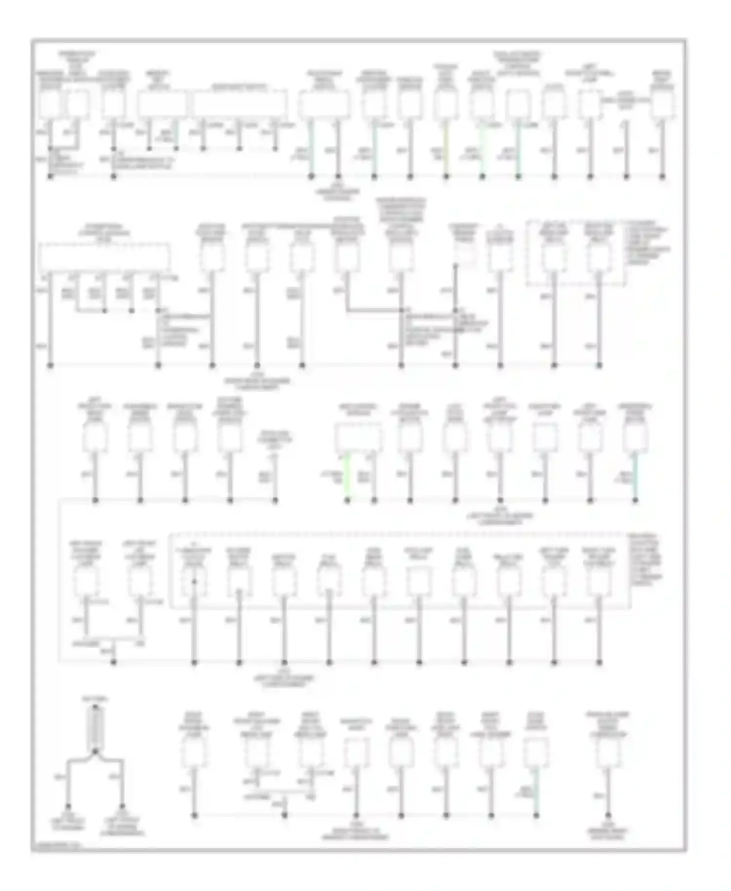 Wiring diagram brake fluid level switch for Lincoln Aviator I (2002-2005) (1 of 1)