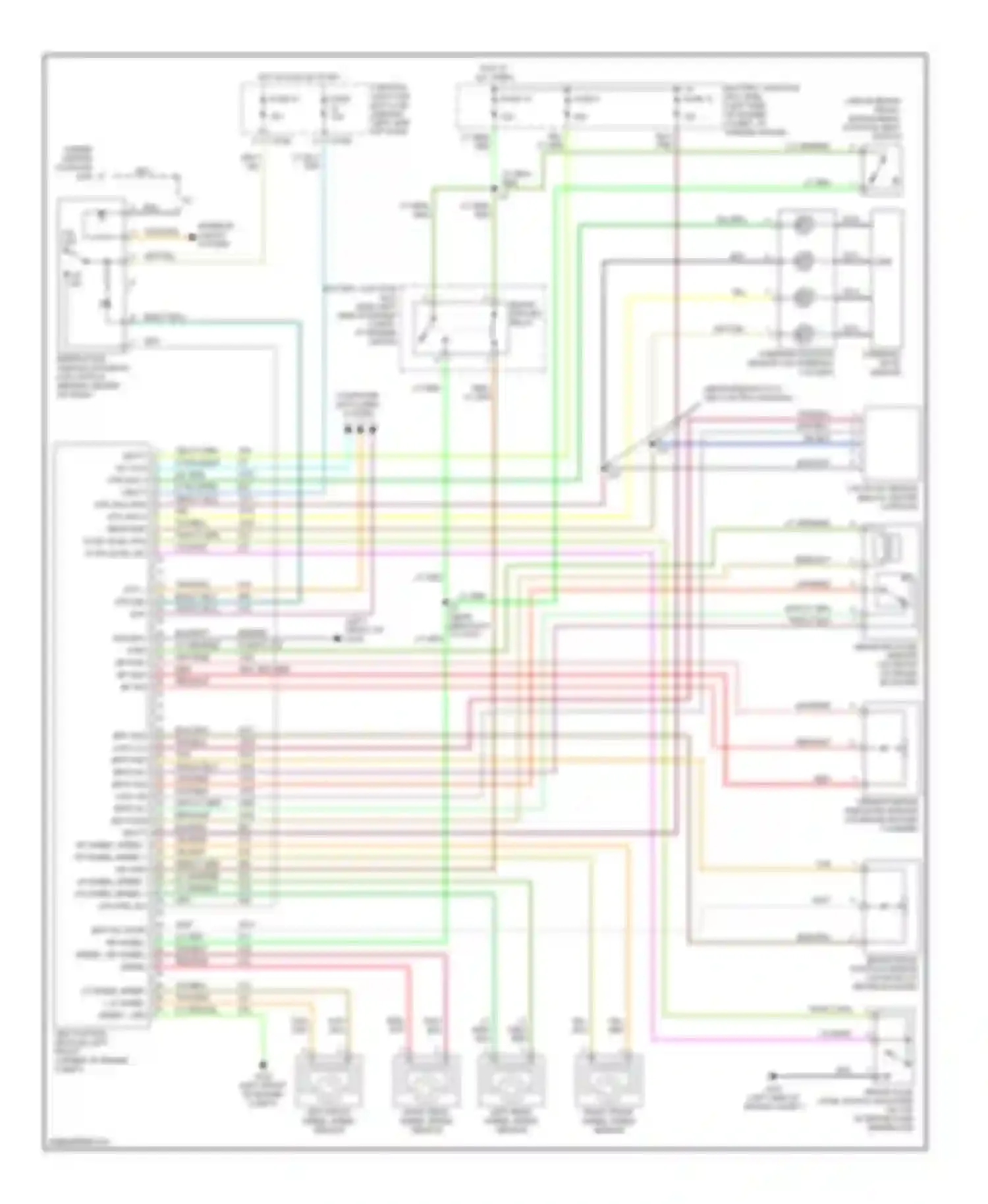 Wiring diagram lt blu/pnk for Lincoln Aviator I (2002-2005) (1 of 10)