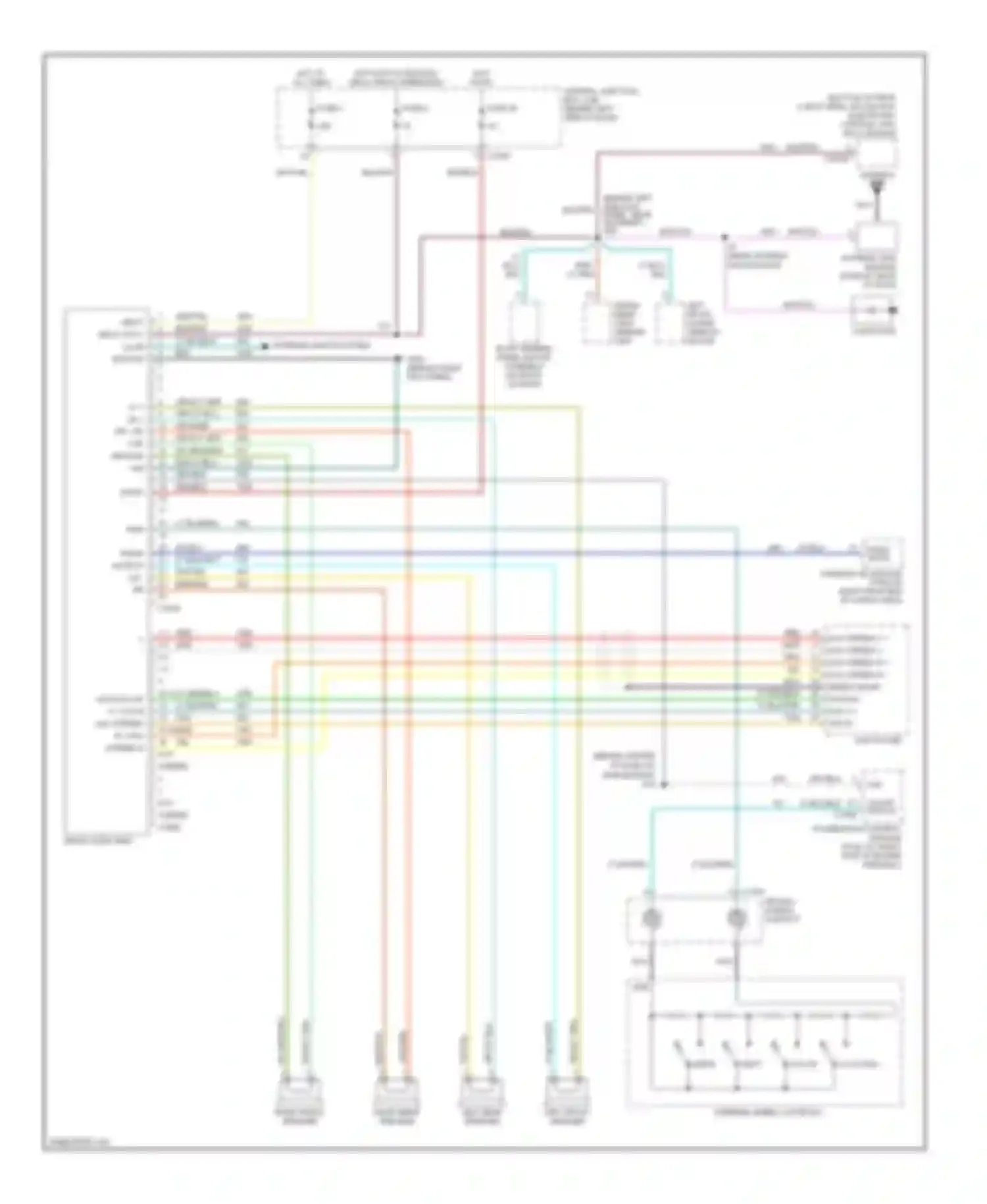 Wiring diagram lt blu/wht for Lincoln Aviator I (2002-2005) (6 of 8)