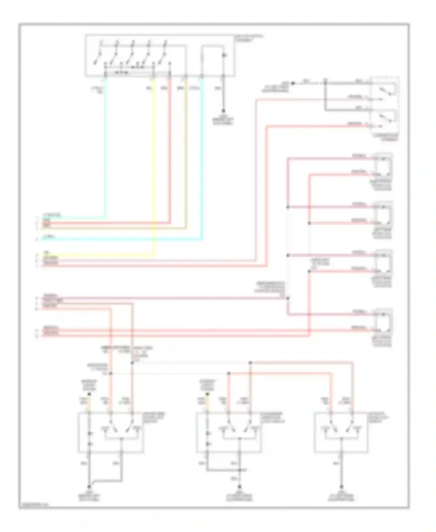 Wiring diagram pnk/lt grn for Lincoln Aviator I (2002-2005) (3 of 5)