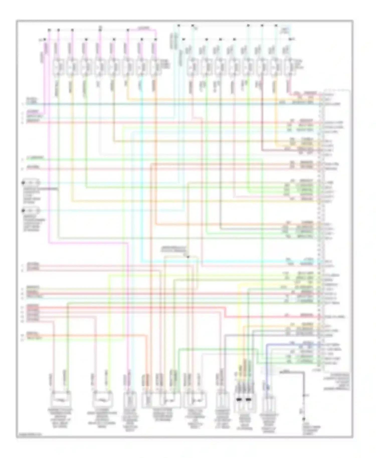 Wiring diagram red/pnk for Lincoln Aviator I (2002-2005) (5 of 5)