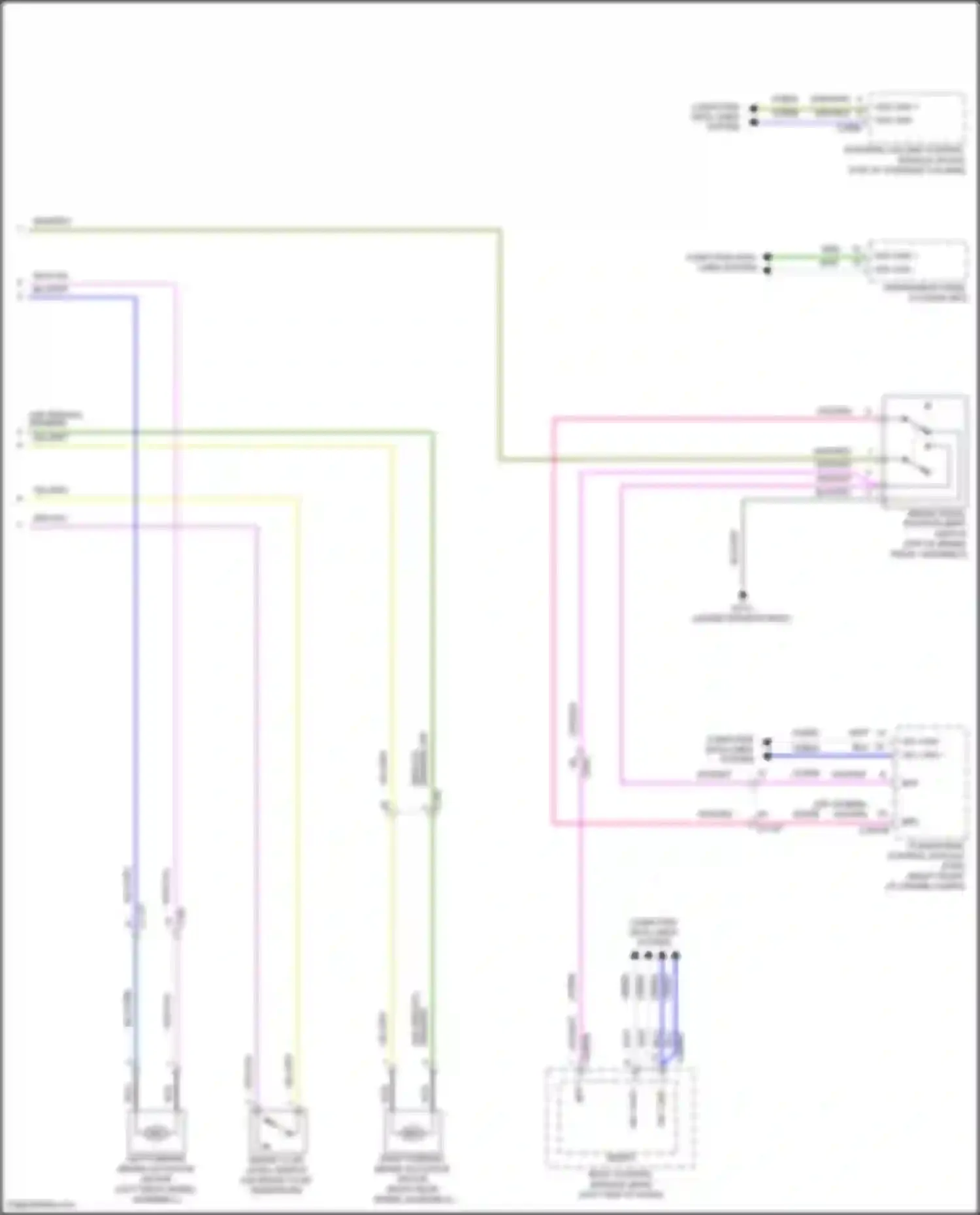 Aviator Lincoln II (2019-2024): Anti-lock brakes circuit (2 of 2)