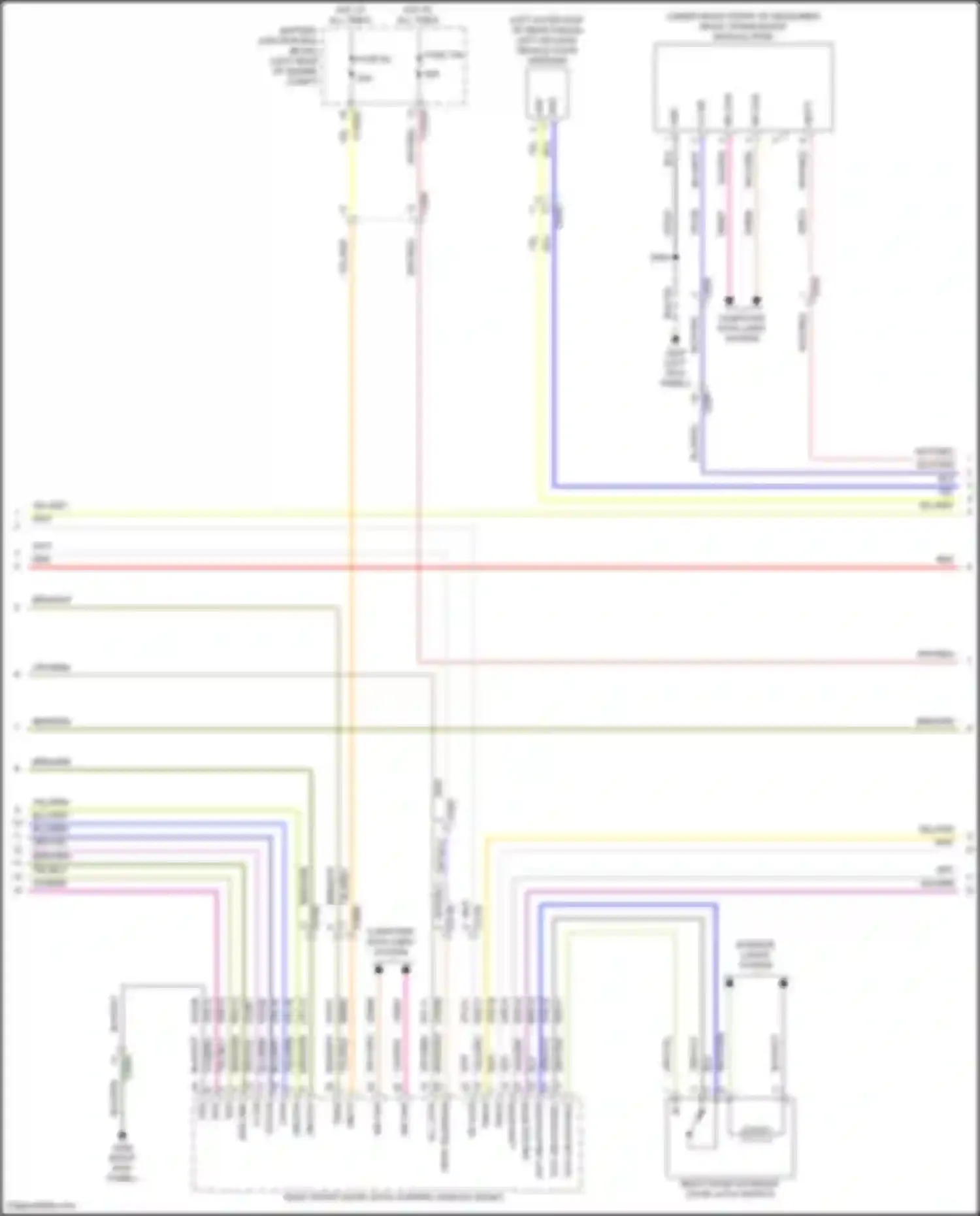 Aviator Lincoln II (2019-2024): Forced entry circuit, w/ intelligent access (5 of 8)
